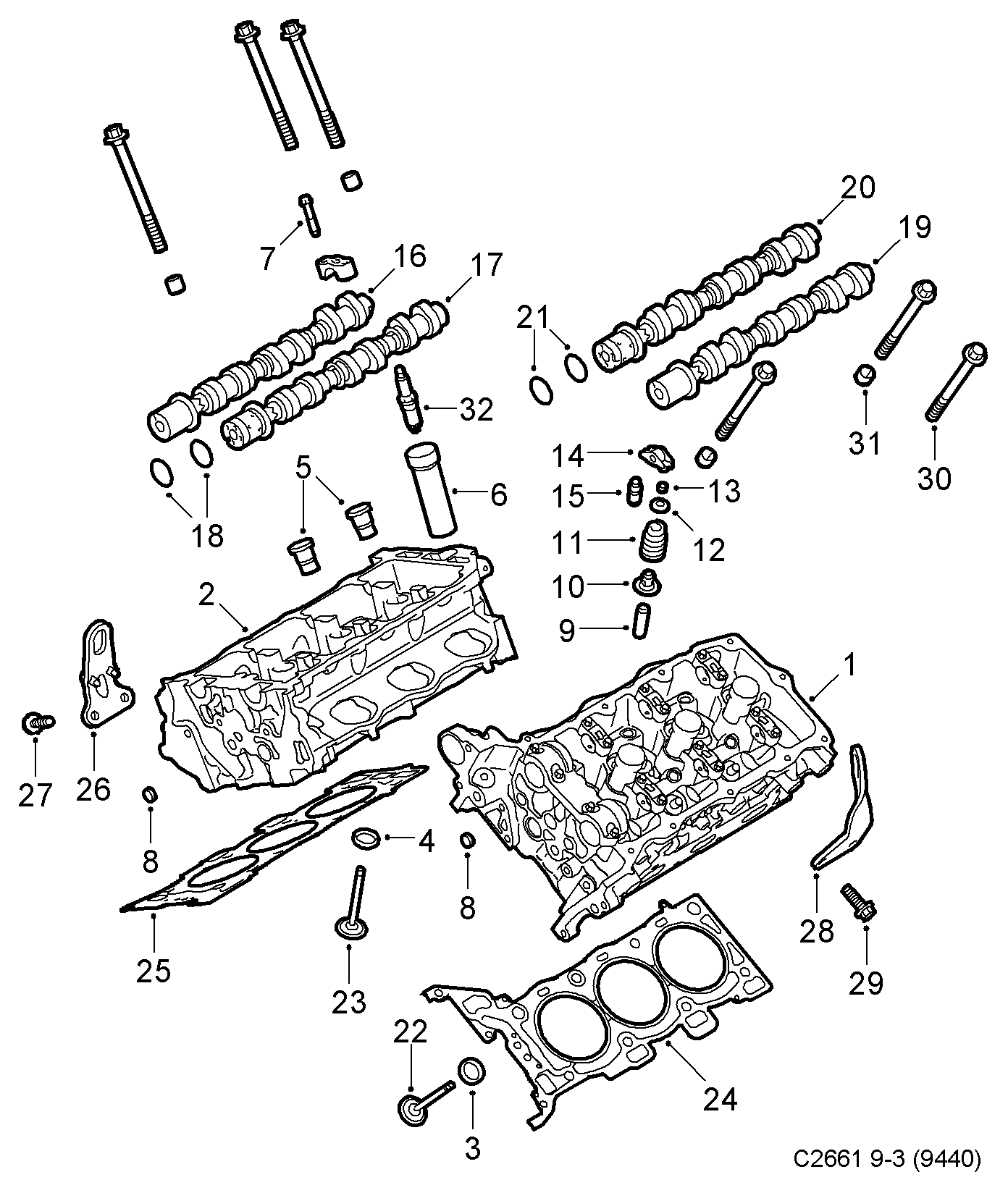 Opel 12 78 888 4 - Aizdedzes svece ps1.lv