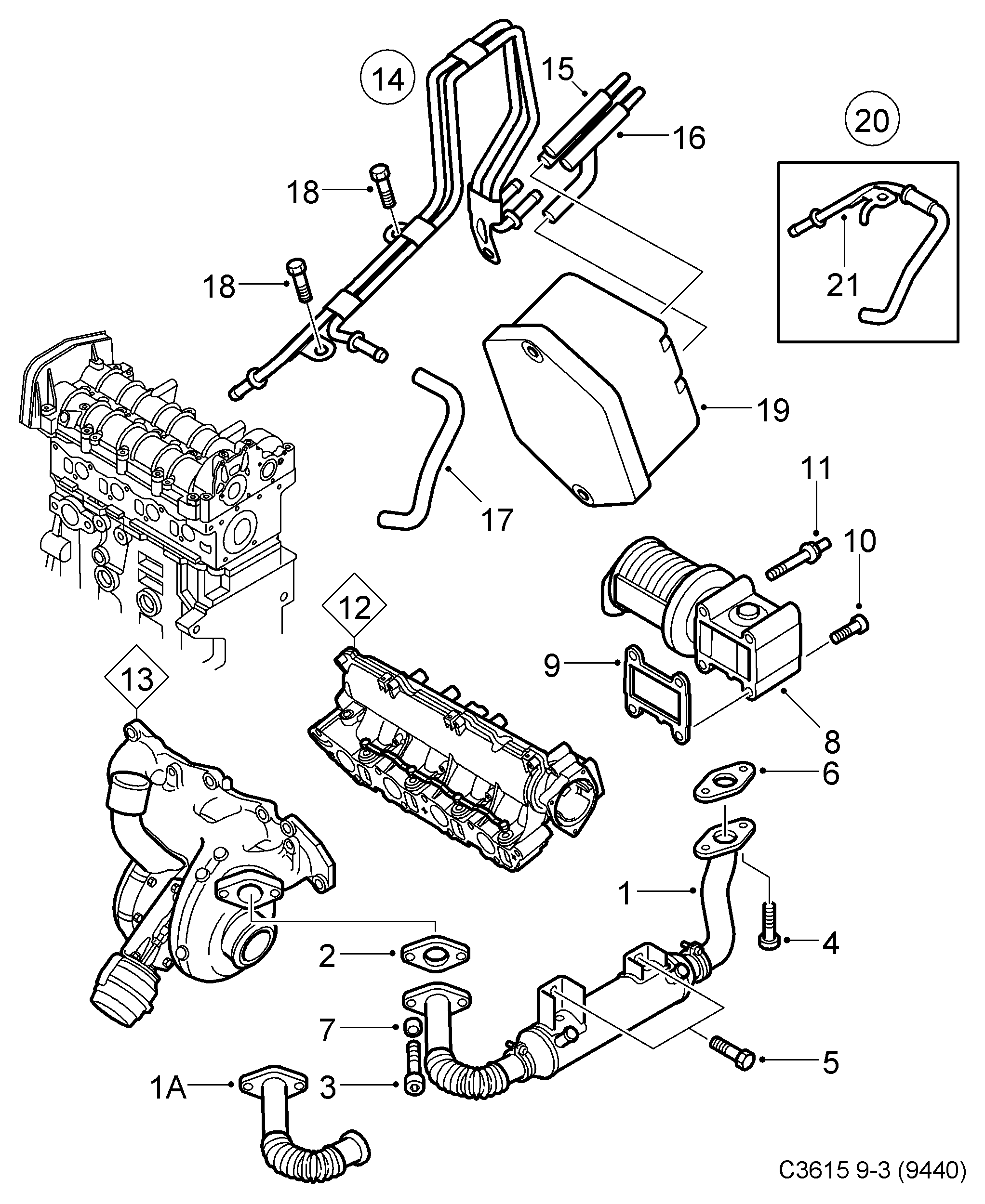 Opel 93181981 - Izpl. gāzu recirkulācijas vārsts ps1.lv