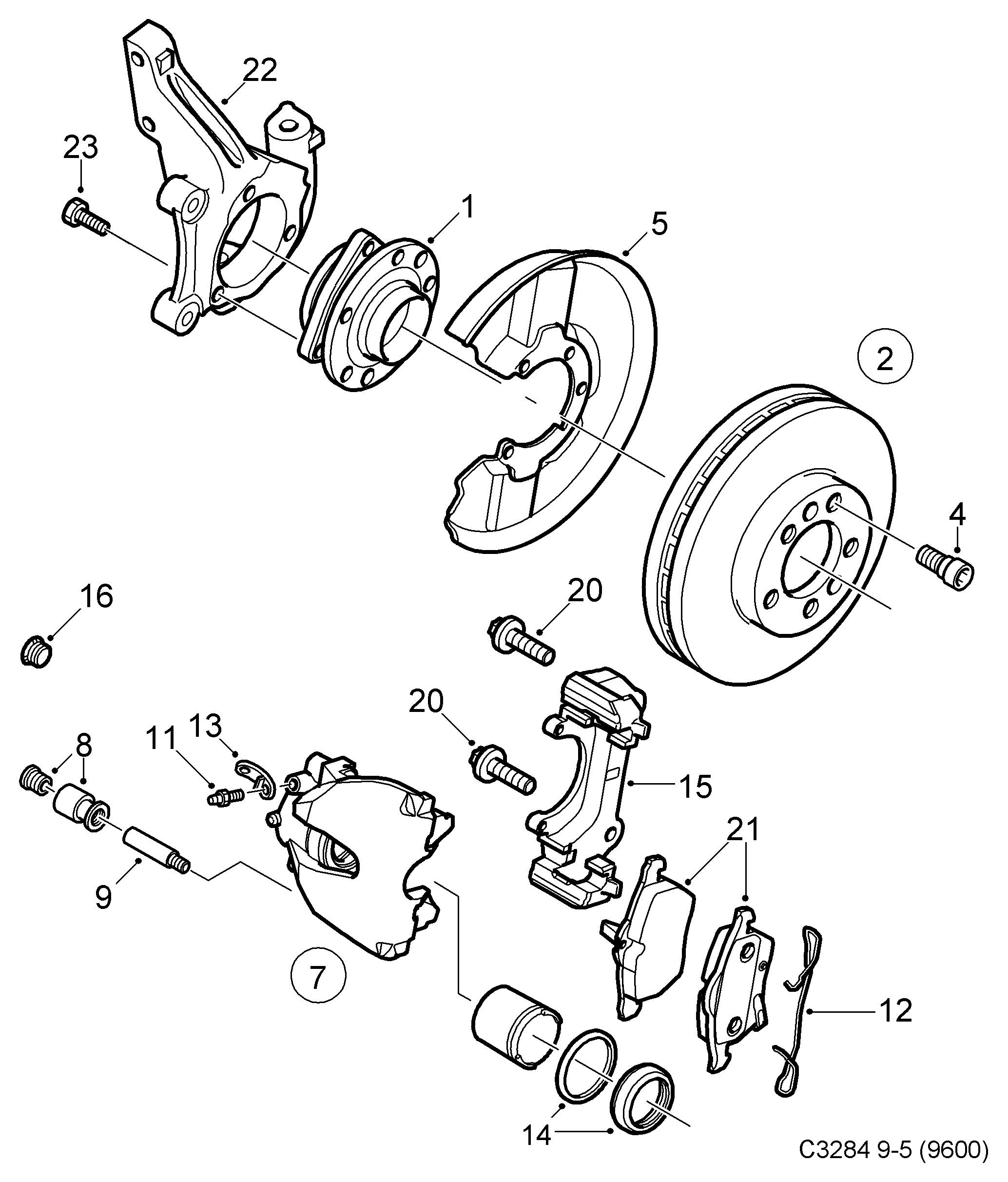 Chevrolet 32025723 - Bremžu diski ps1.lv