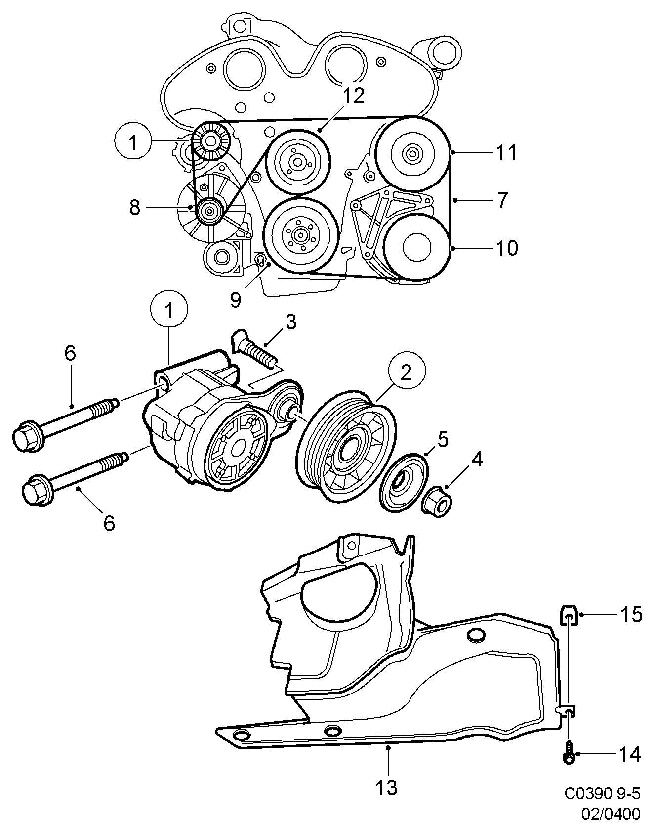 Hyundai 4899555 - Ķīļrievu siksna ps1.lv