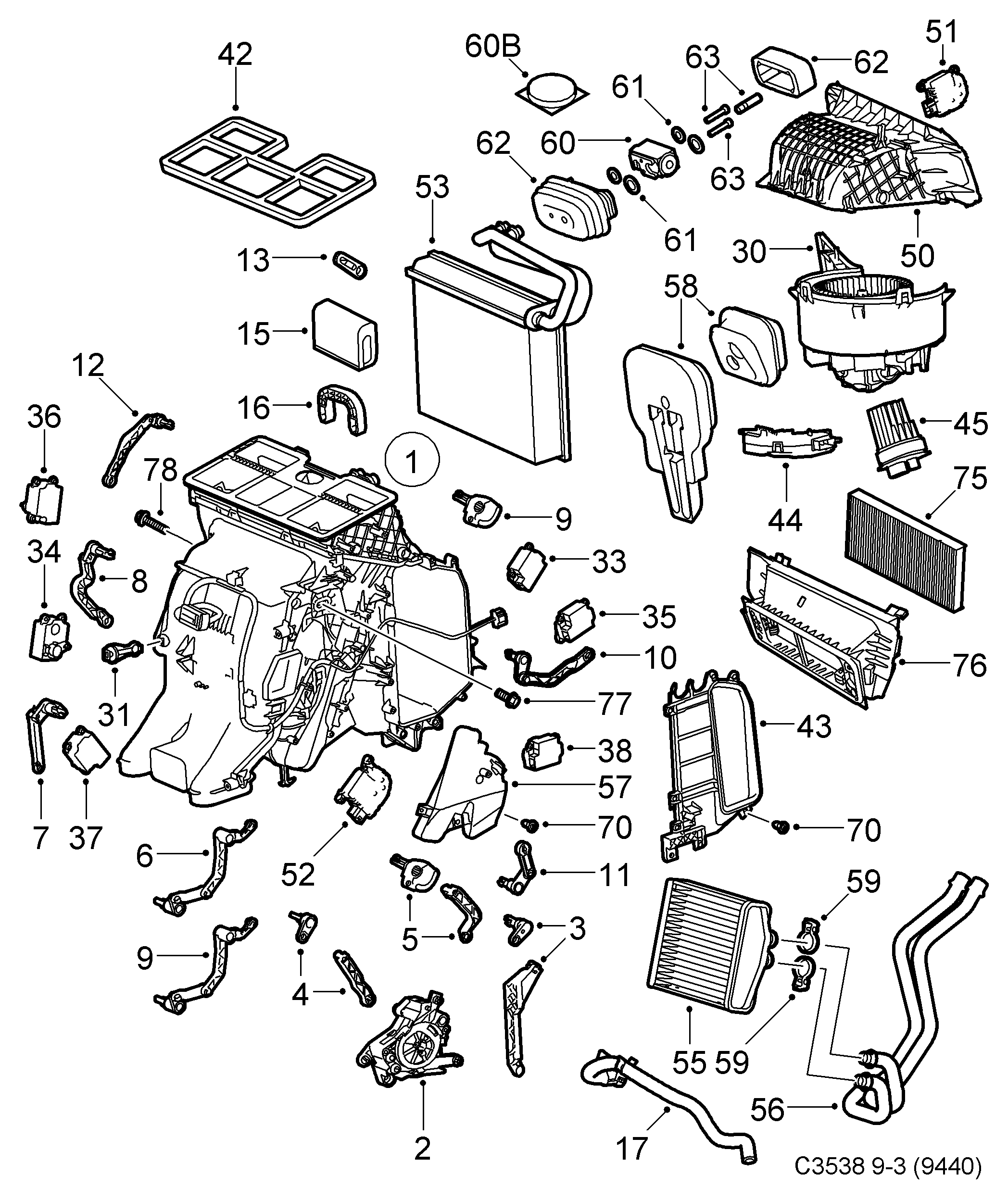 SAAB 12799558 - Salona ventilators ps1.lv