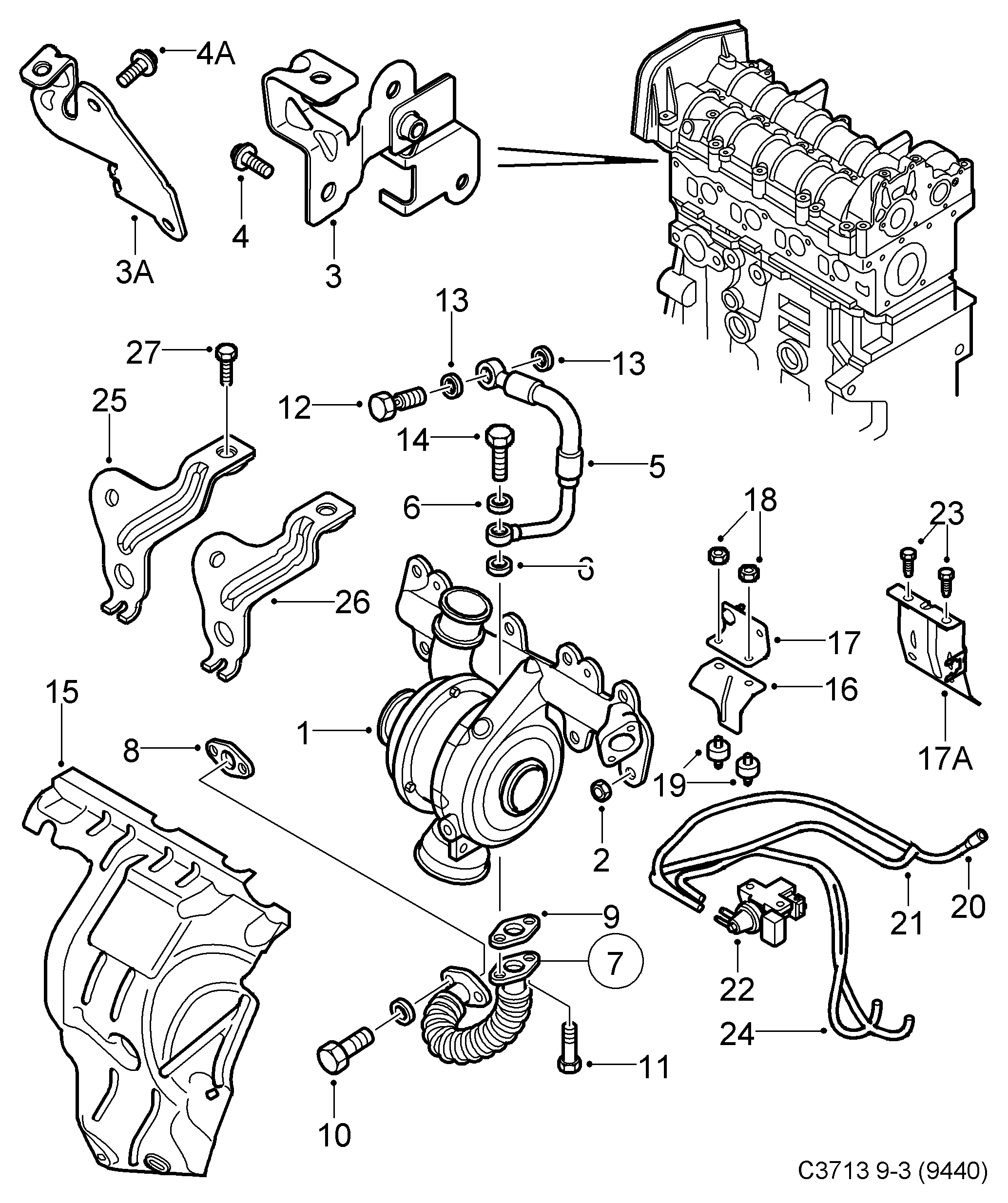 Opel 55354529 - Spiediena pārveidotājs ps1.lv