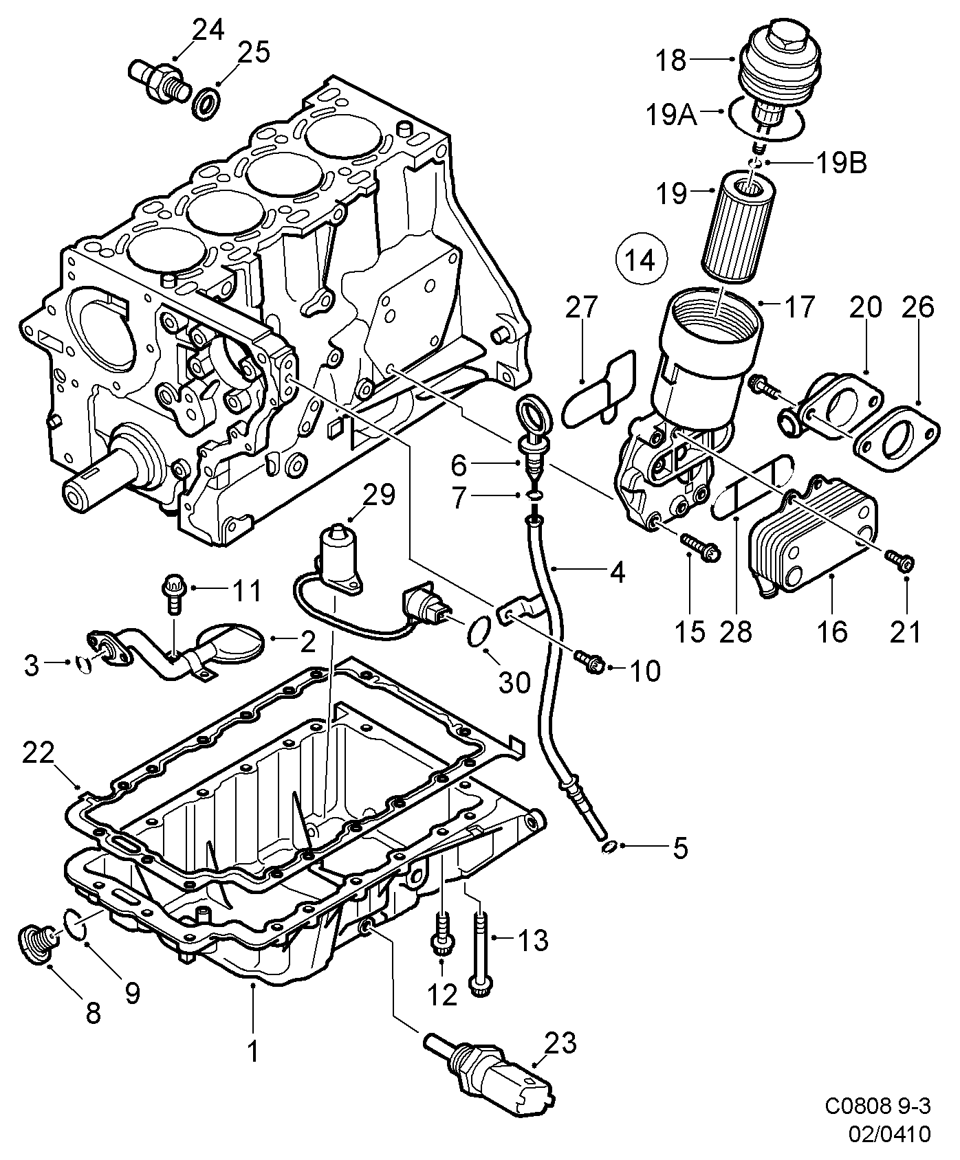 Chevrolet 9543679 - Filter ps1.lv