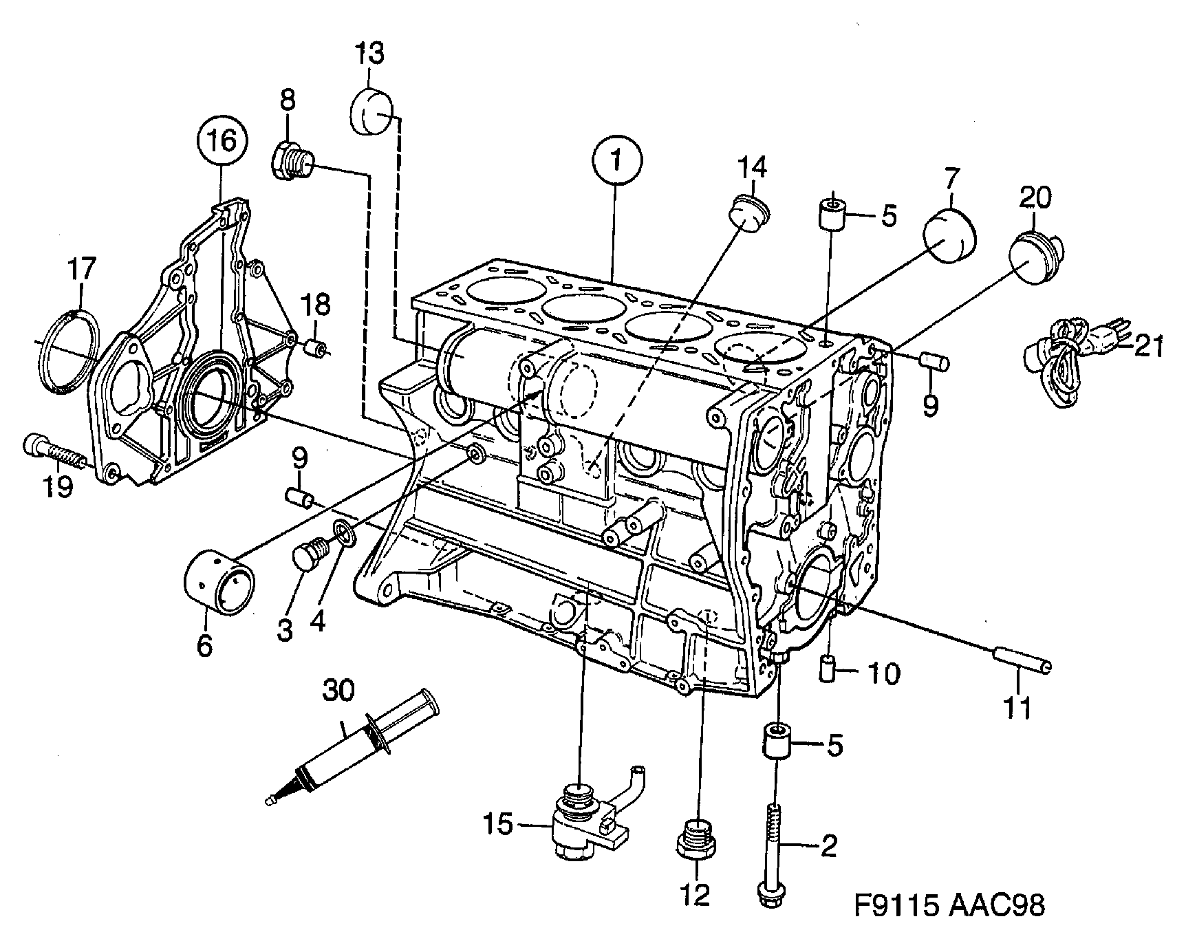 SAAB 9174202 - Vārpstas blīvgredzens, Kloķvārpsta ps1.lv