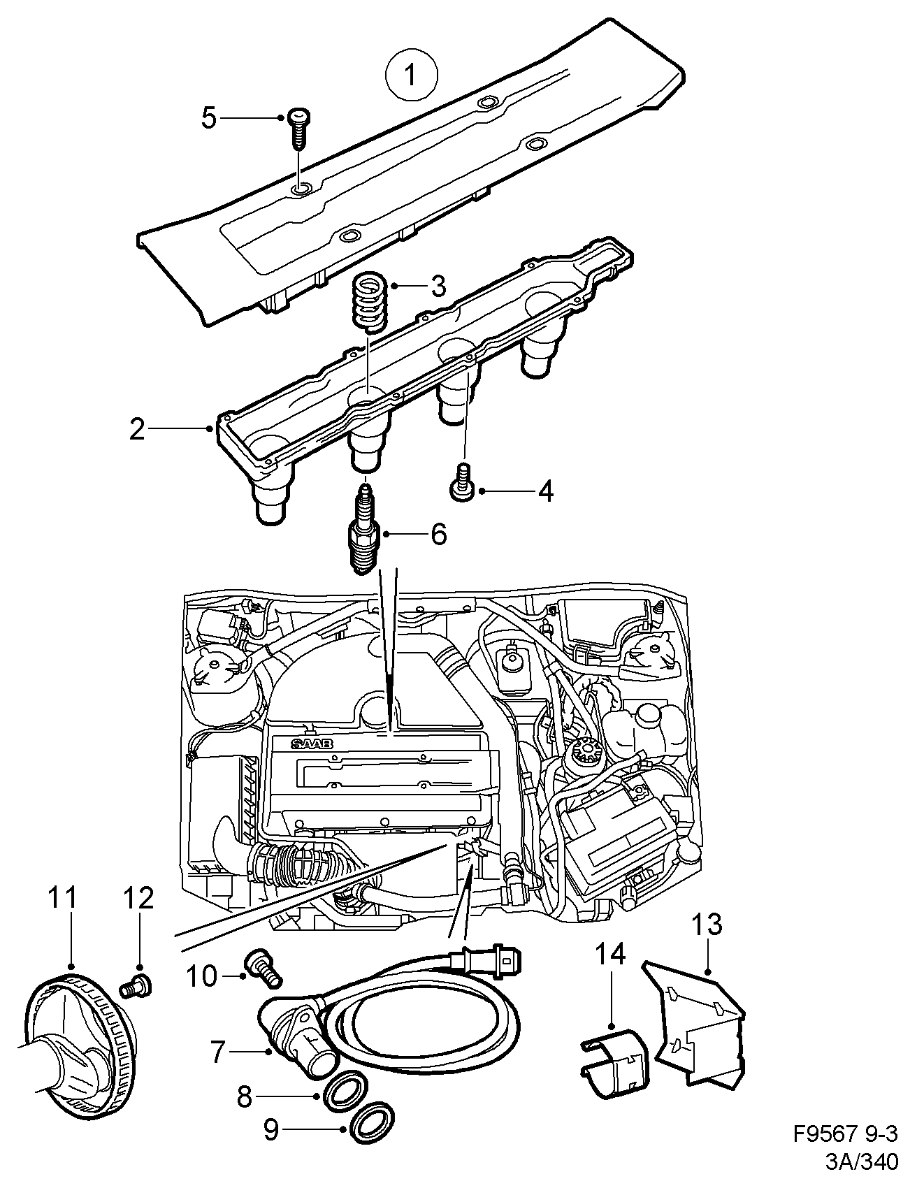 Opel 4227203 - Impulsu devējs, Kloķvārpsta ps1.lv