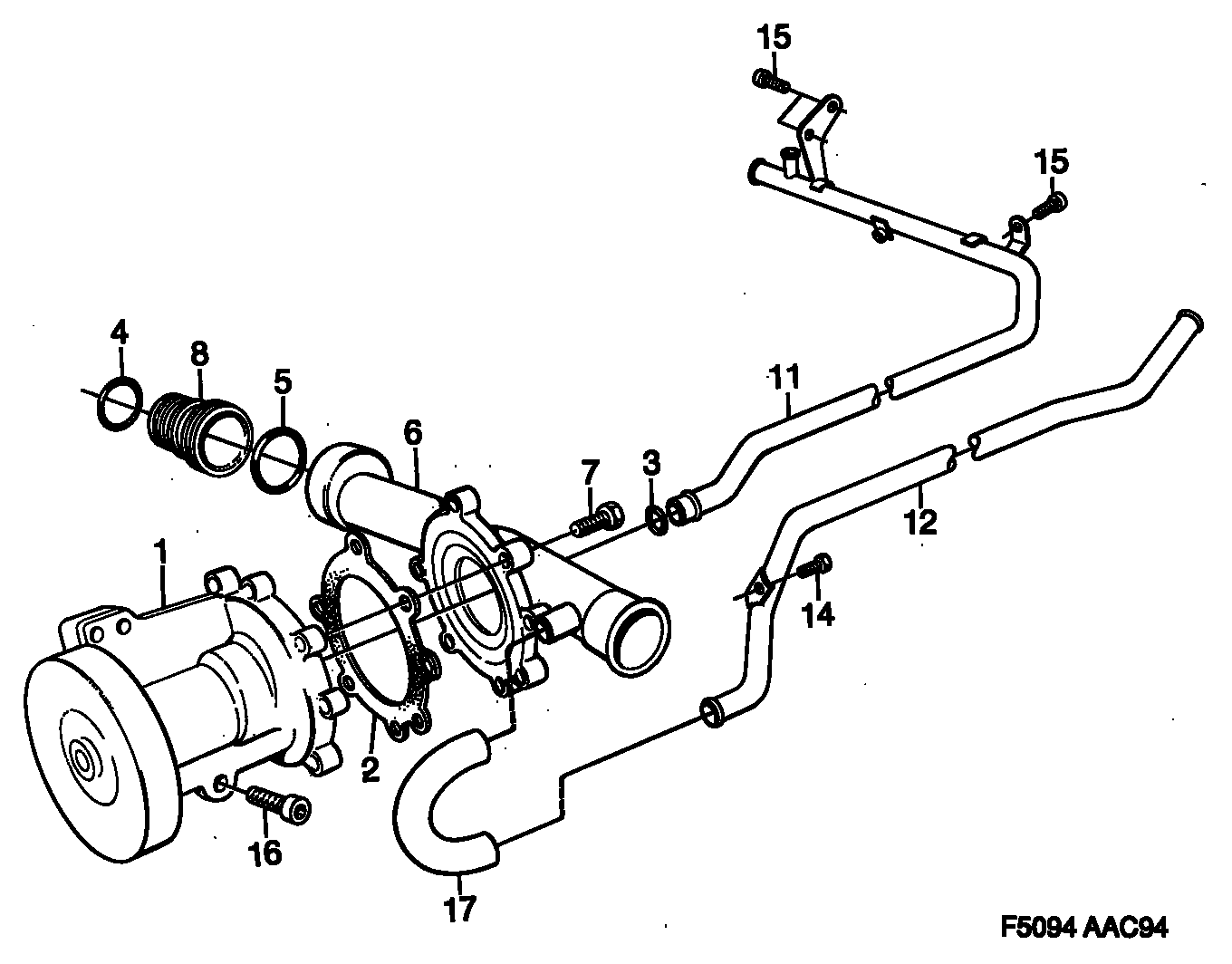 SAAB 88 22 652 - Ūdenssūknis ps1.lv