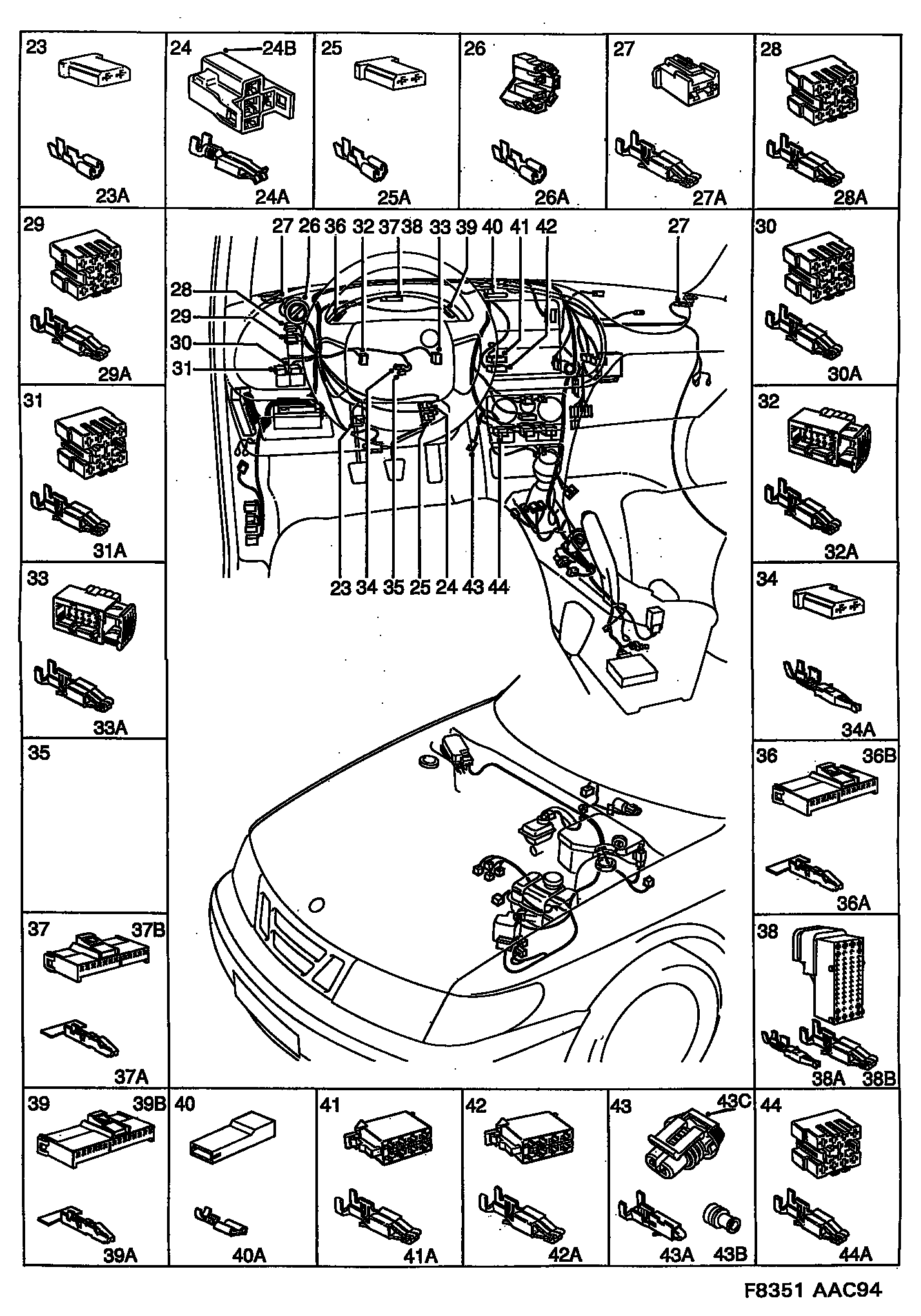 Opel 4409165 - Bremžu šļūtene ps1.lv