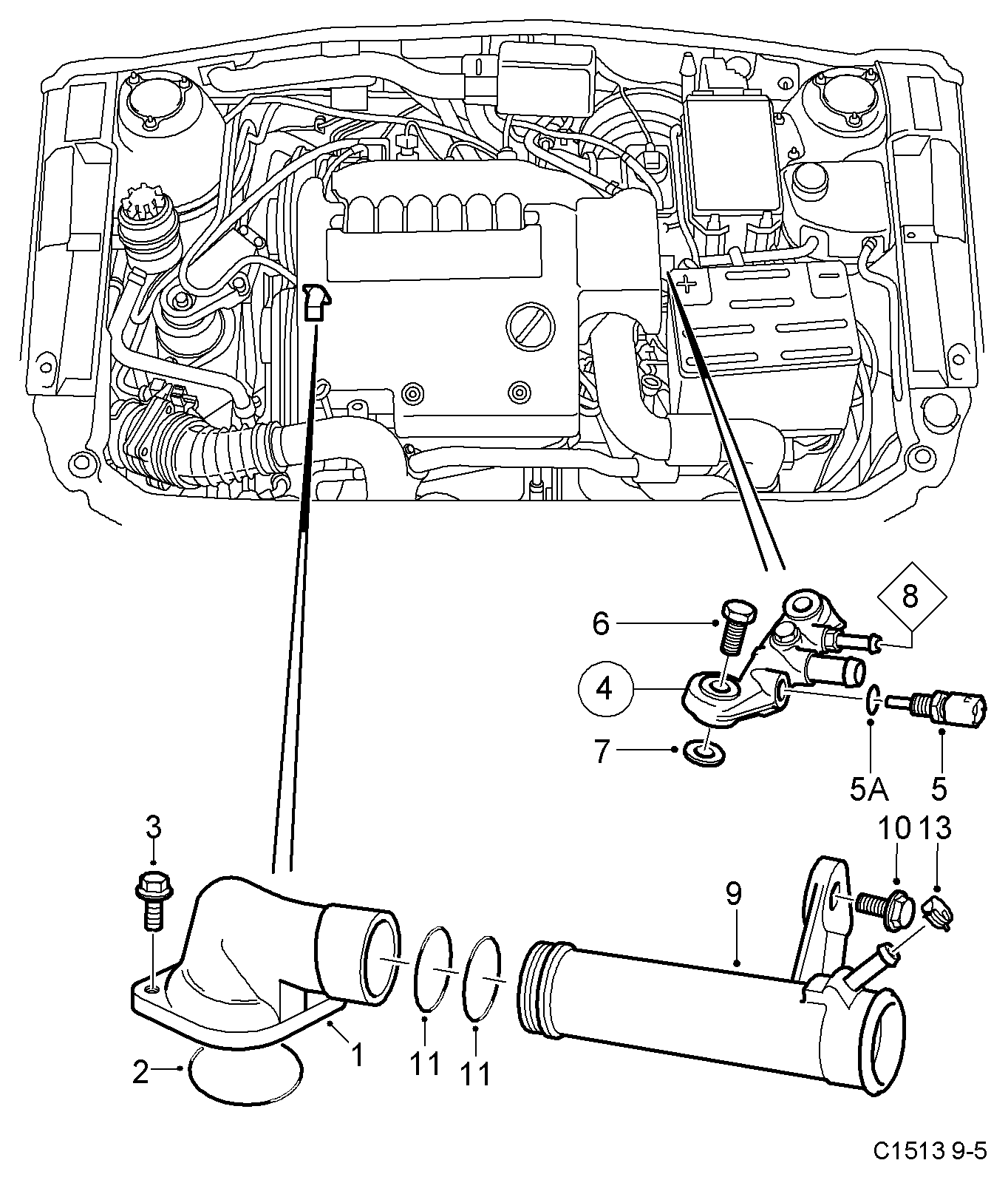 Opel 24 420 652 - Termostats, Dzesēšanas šķidrums ps1.lv