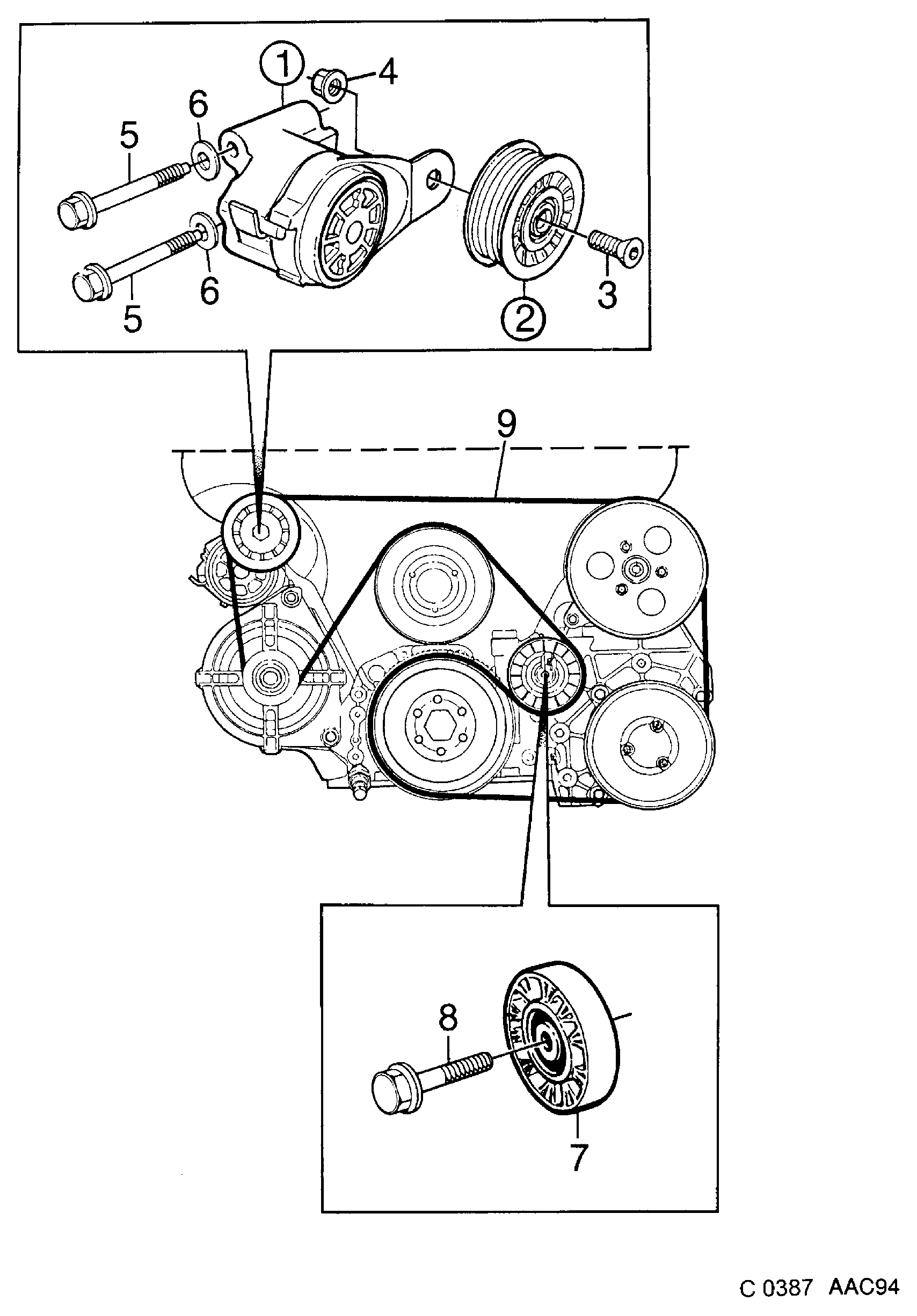 SAAB 4395422 - Ķīļrievu siksna ps1.lv