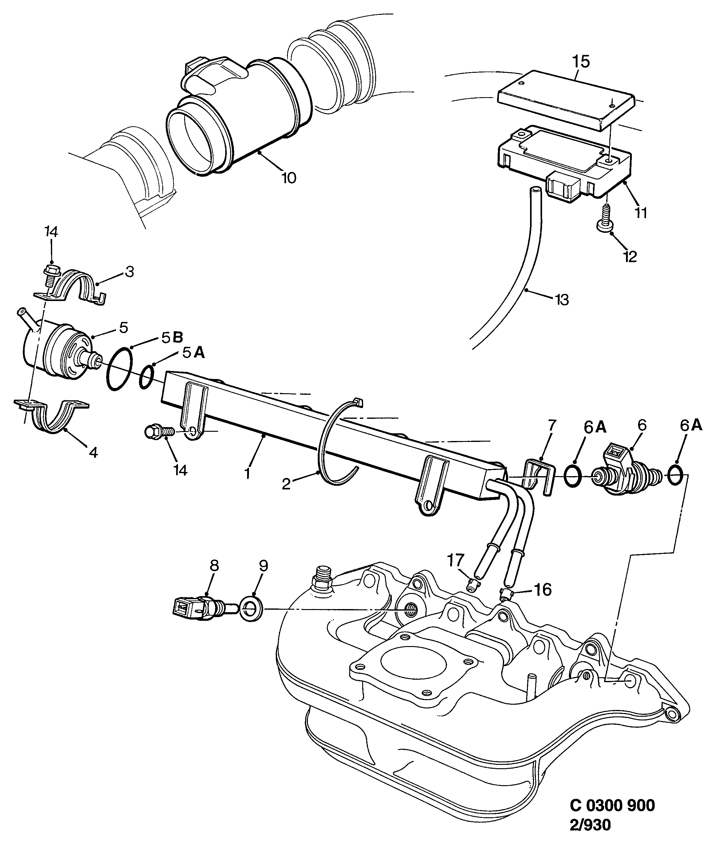 SAAB 9137803 - Devējs, Dzesēšanas šķidruma temperatūra ps1.lv