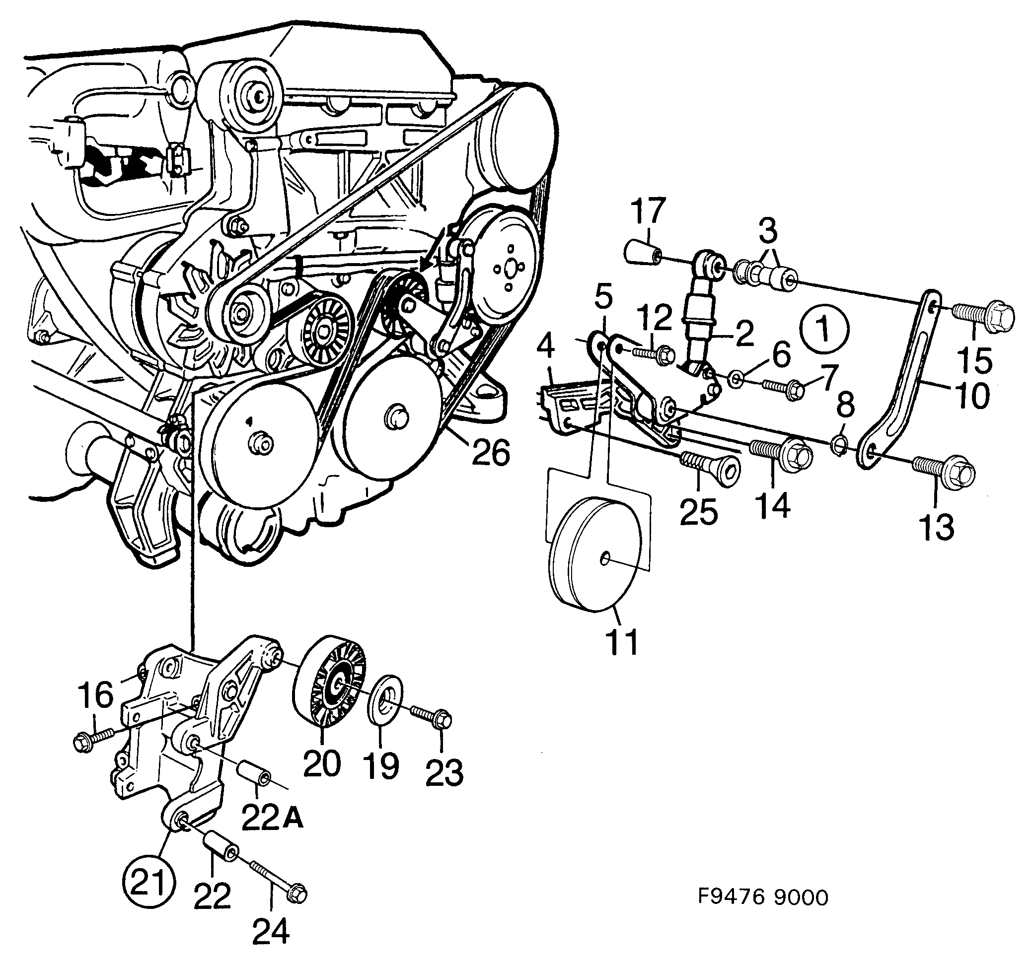 SAAB 4395448 - Ķīļrievu siksna ps1.lv