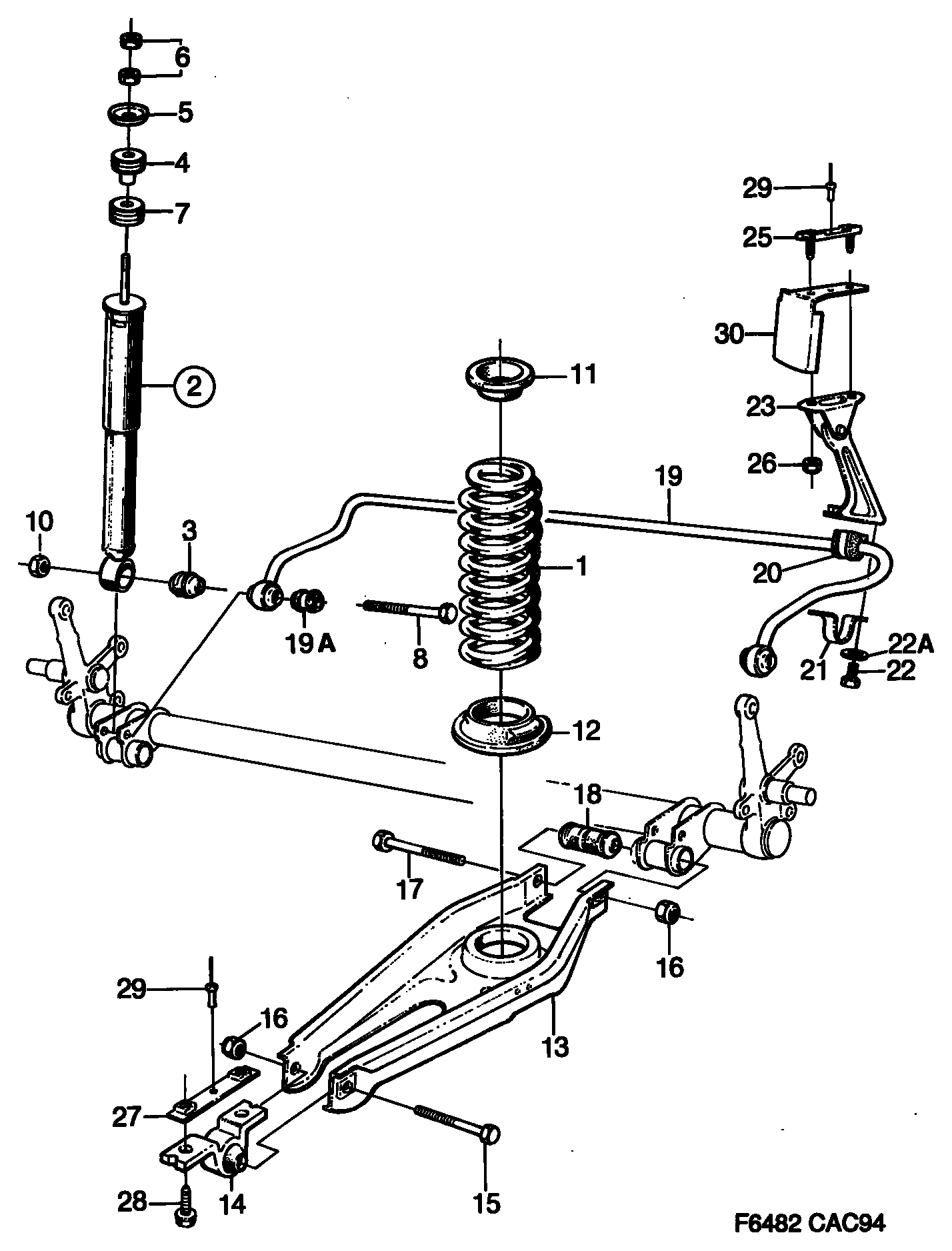 SAAB 4193561 - Balstiekārtas atspere ps1.lv