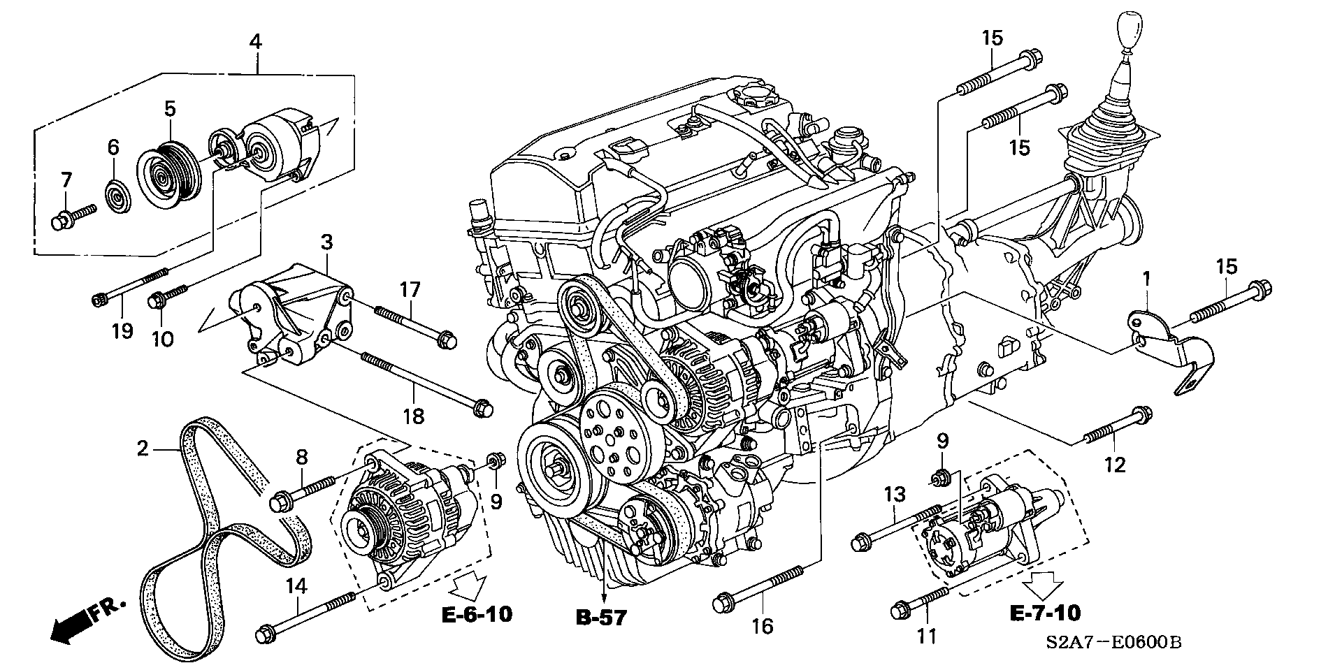 Honda 31110-PCX-G01 - Ķīļrievu siksna ps1.lv