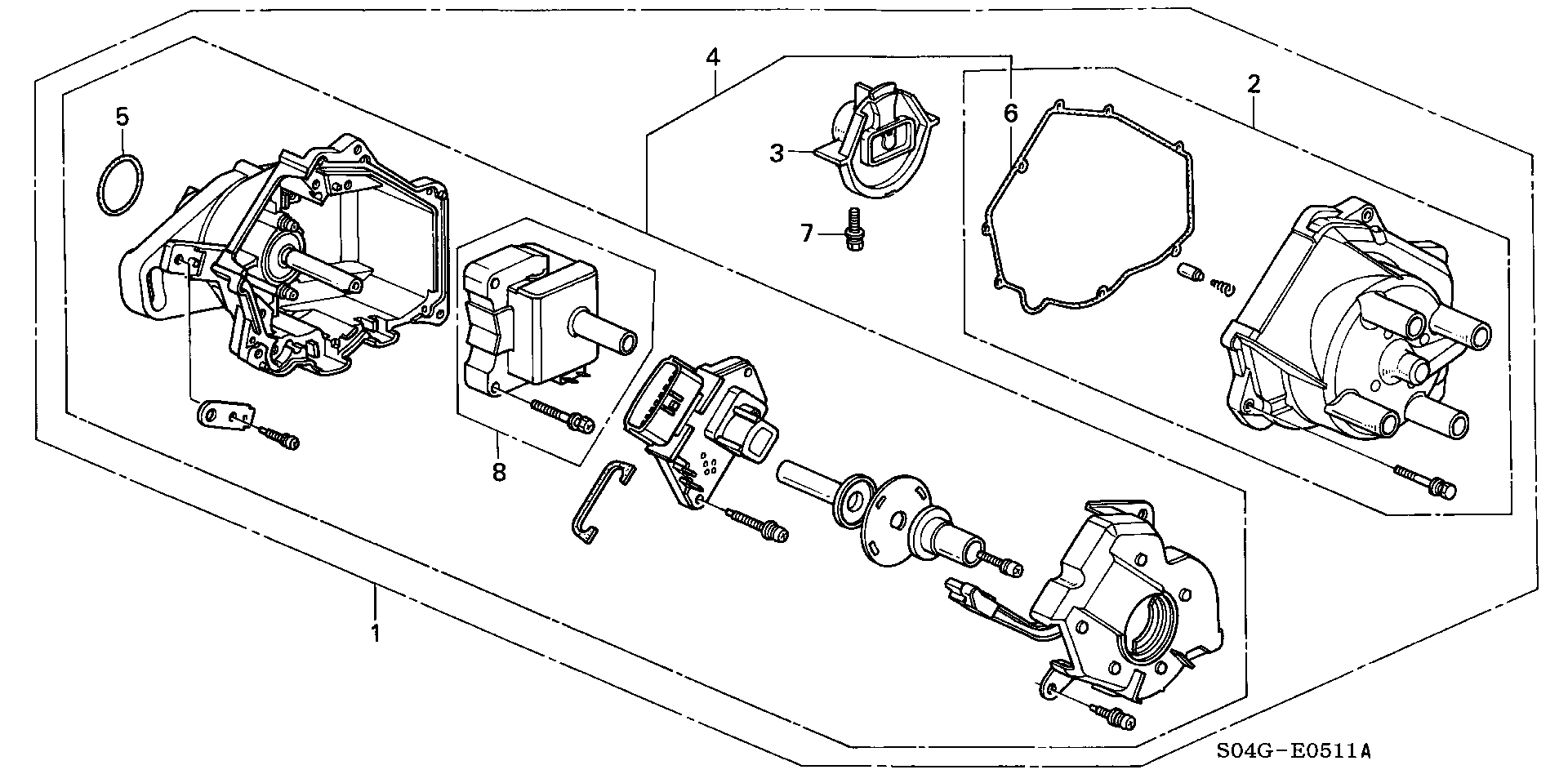 Honda 30110PC6005 - Blīve, Ieplūdes kolektors ps1.lv