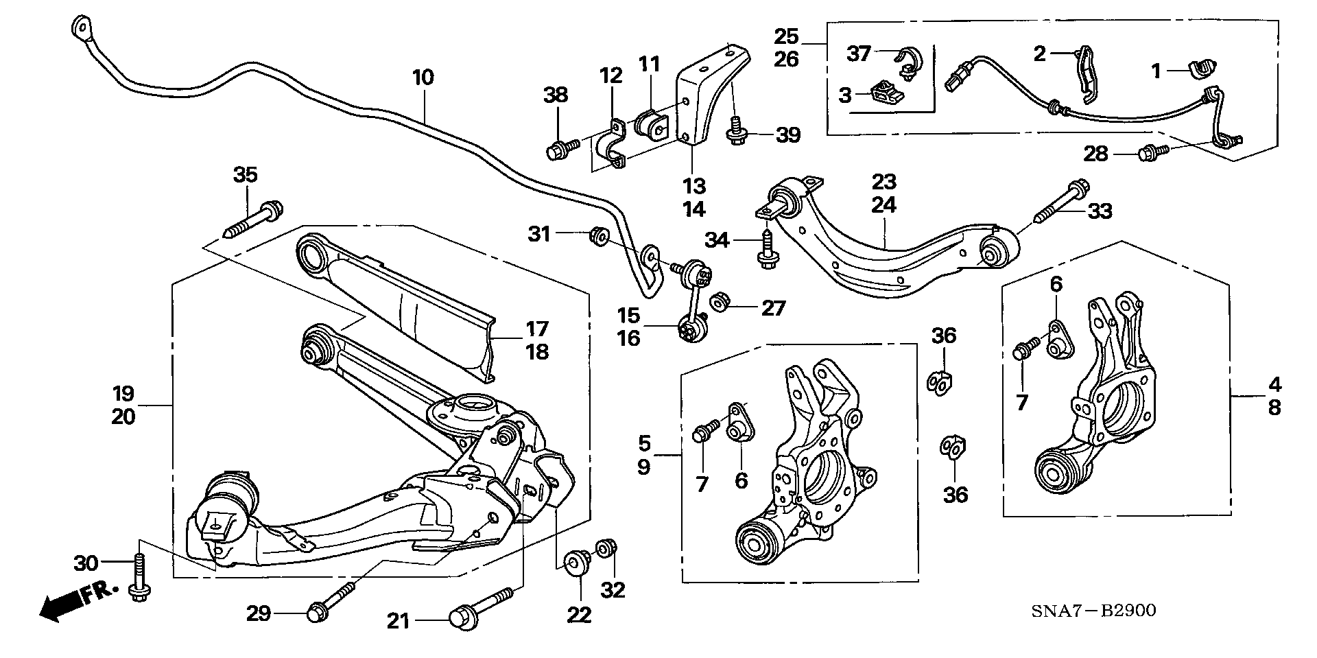 Dongfeng 52321-SNA-A01 - Stiepnis / Atsaite, Stabilizators ps1.lv