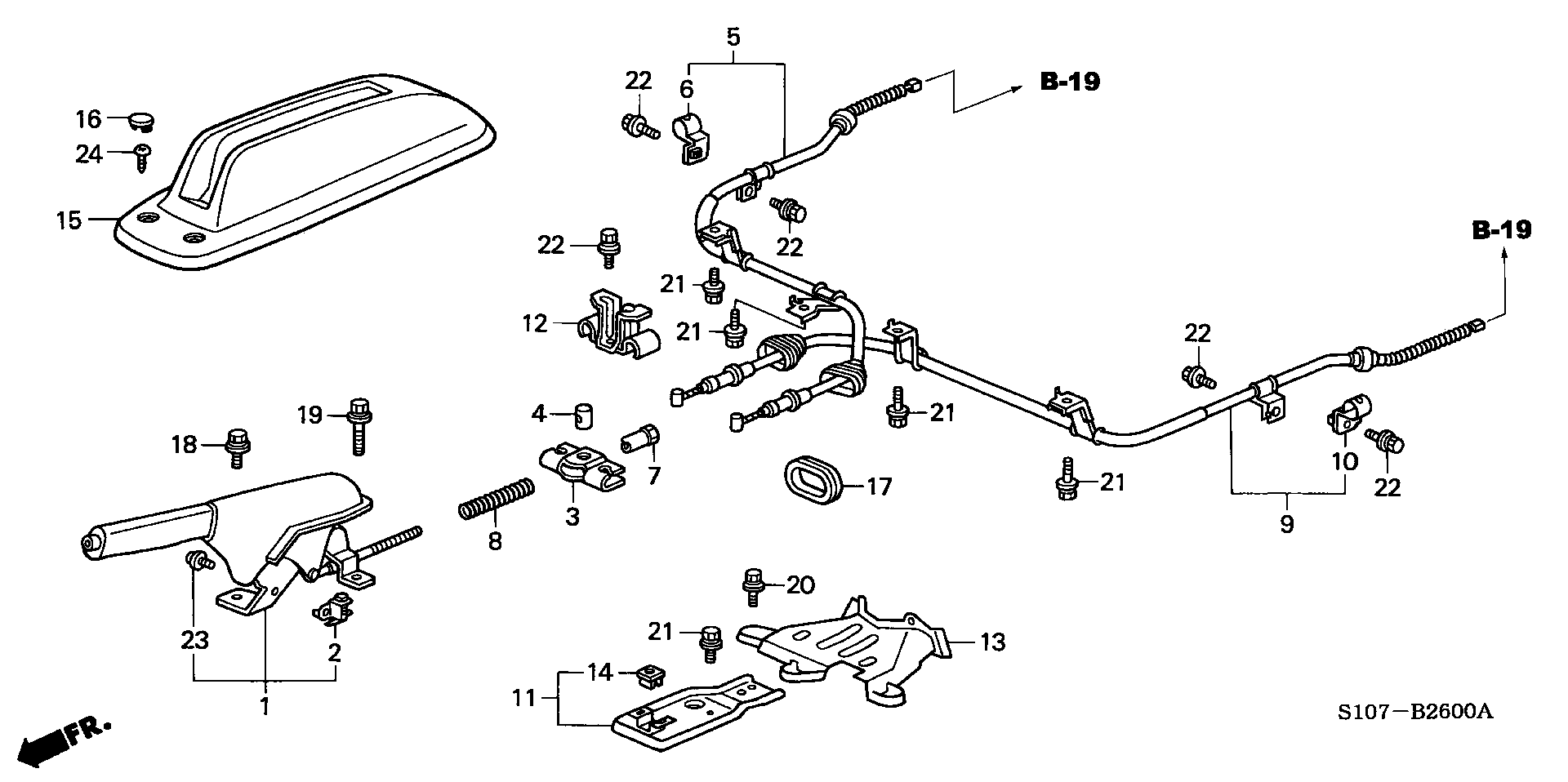 BMW 47510S10E01 - Trose, Stāvbremžu sistēma ps1.lv