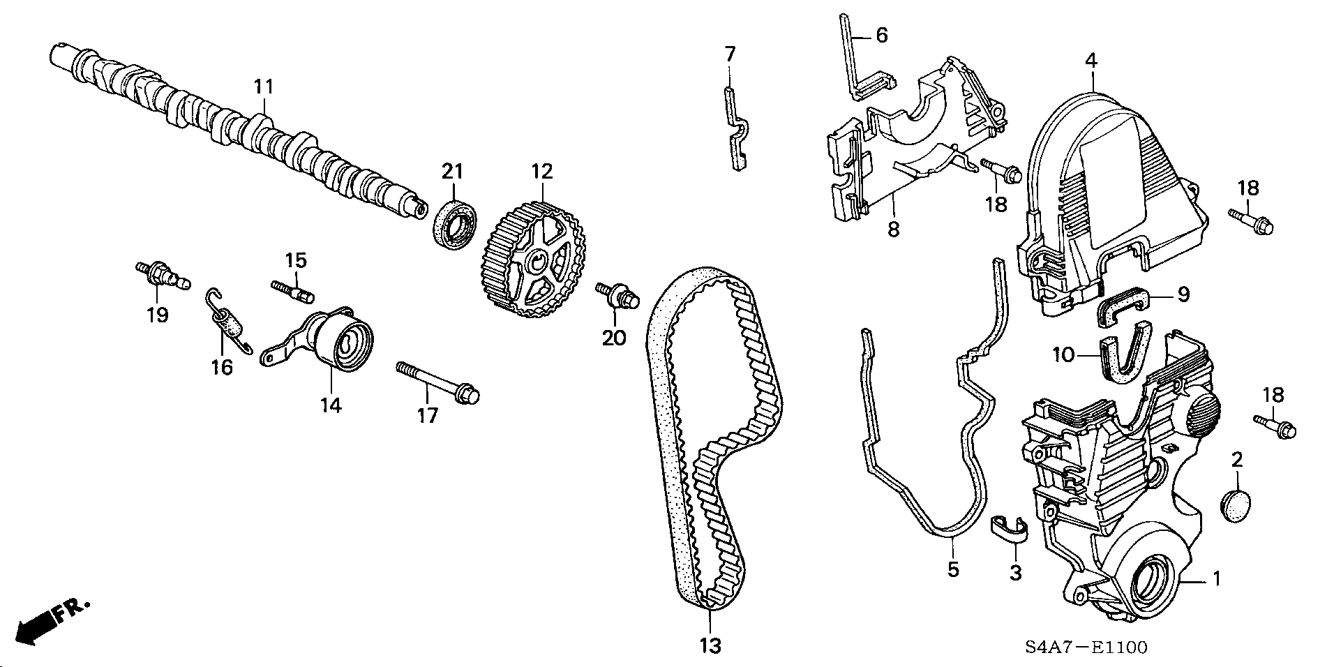 Honda 14 400 P1H E01 - Zobsiksna ps1.lv