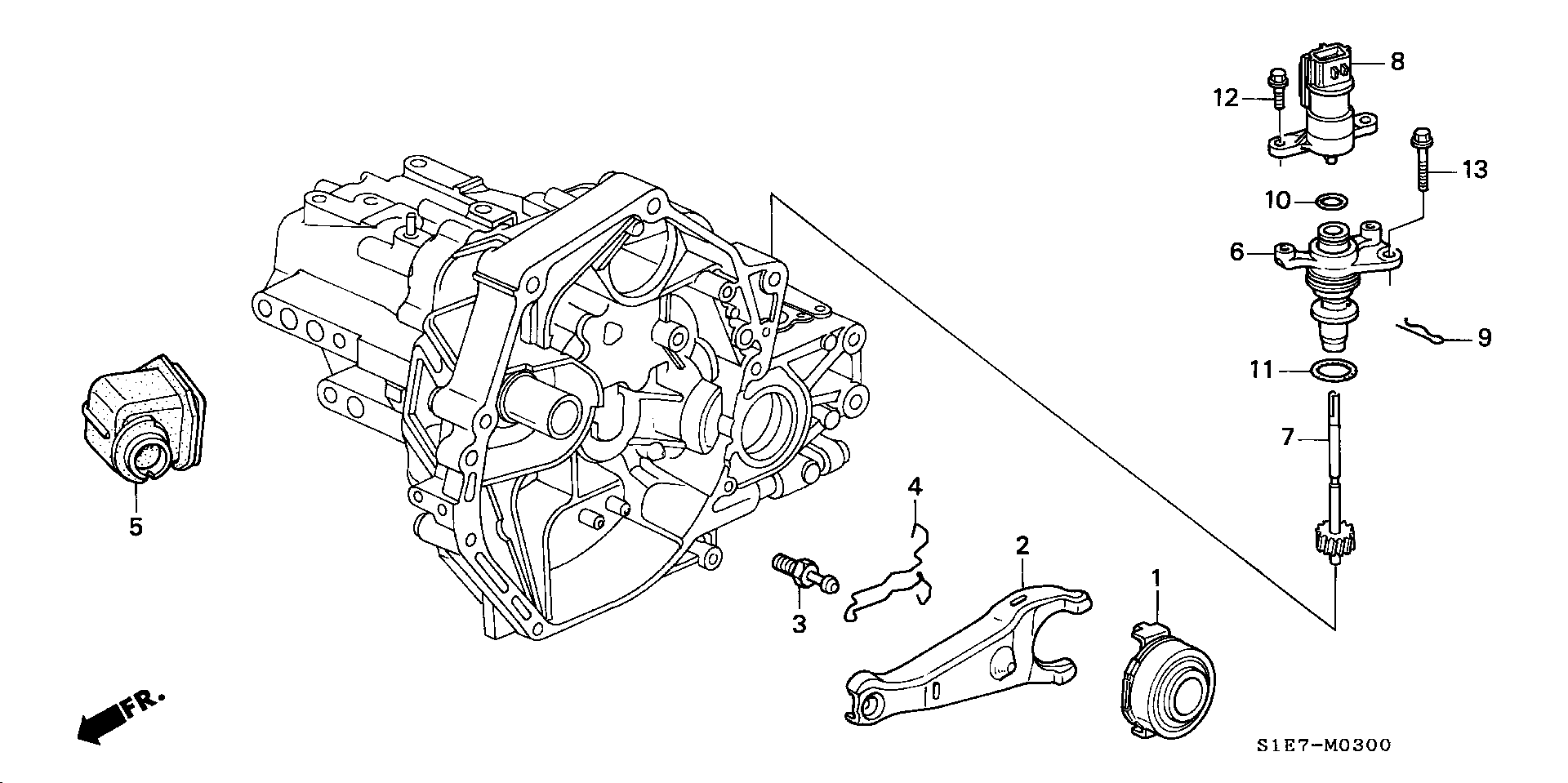 Honda 22810-P20-005 - Izspiedējgultnis ps1.lv