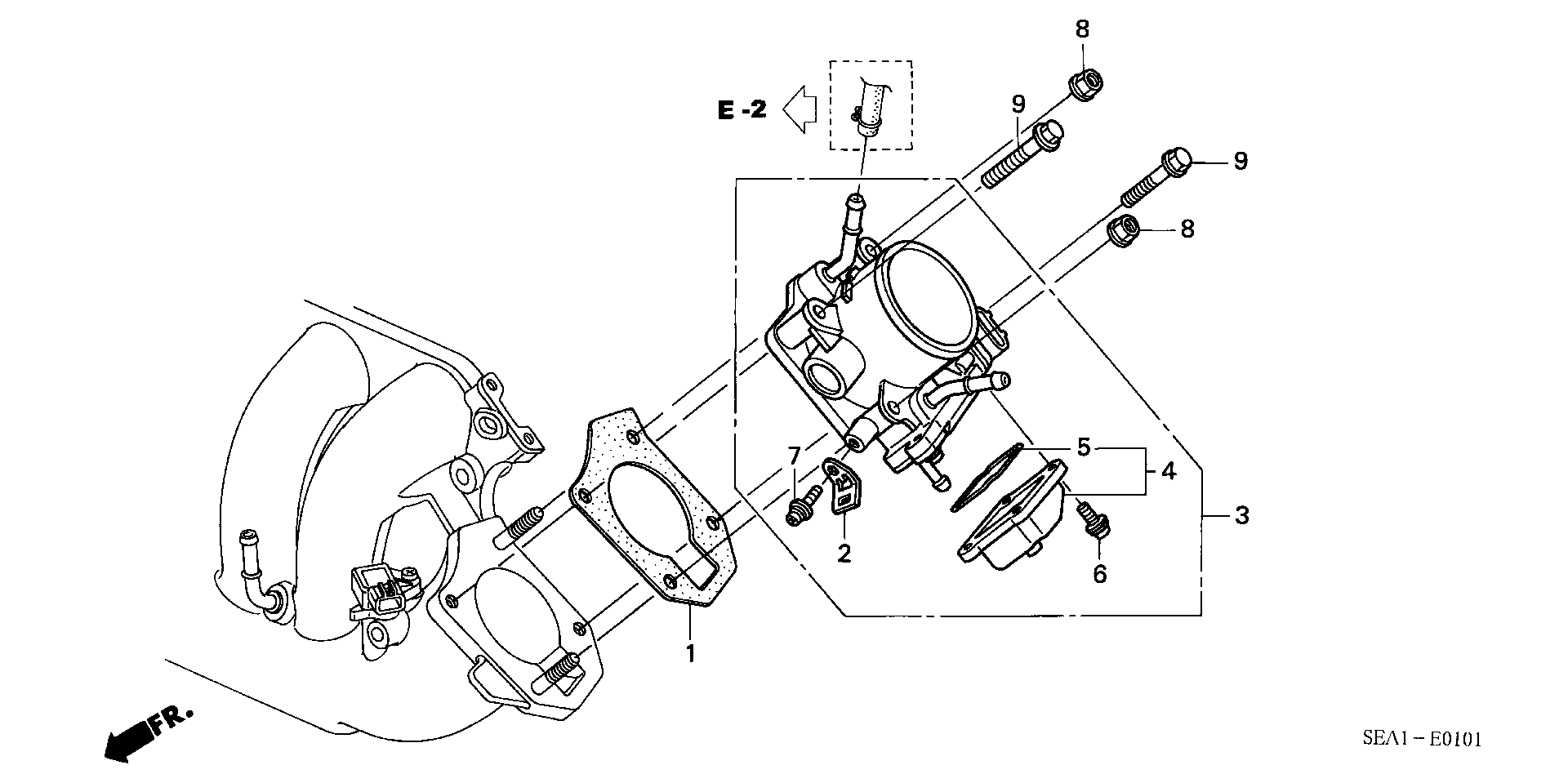 Honda 16176-RAA-A01 - Blīve, Termostats ps1.lv