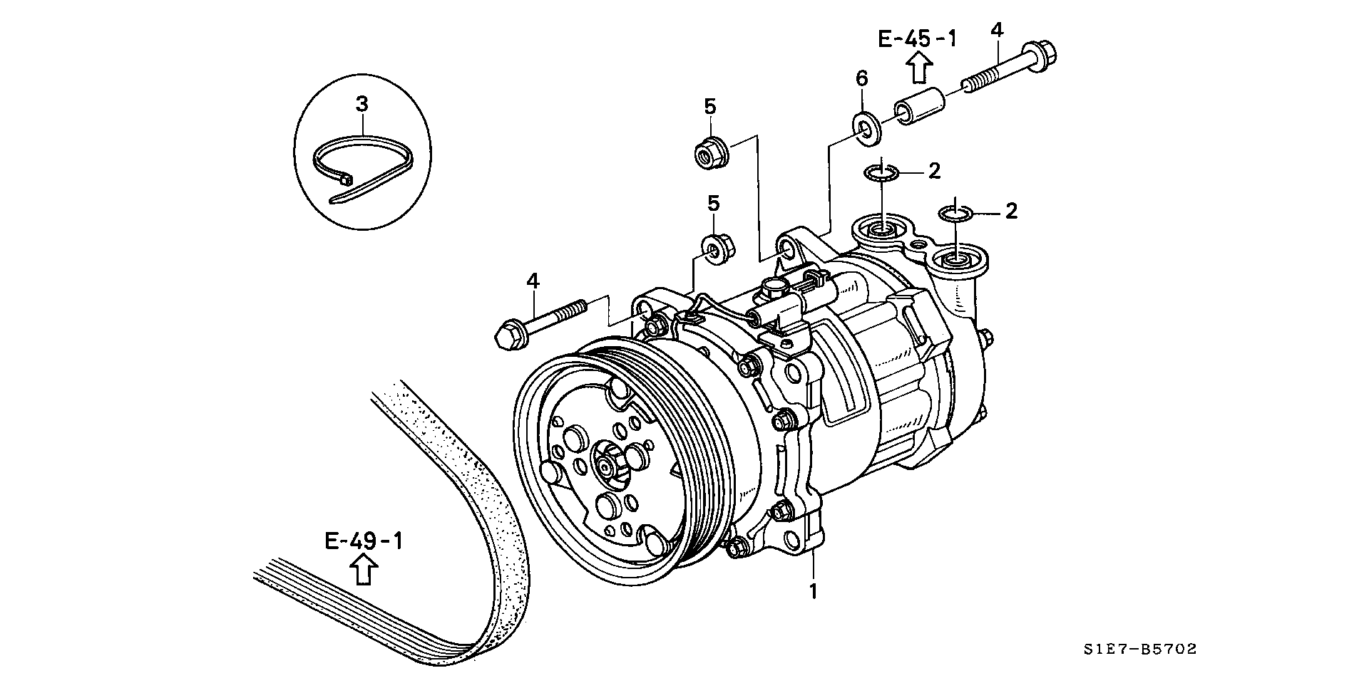 Rover 38800P5TG20 - Kompresors, Gaisa kond. sistēma ps1.lv