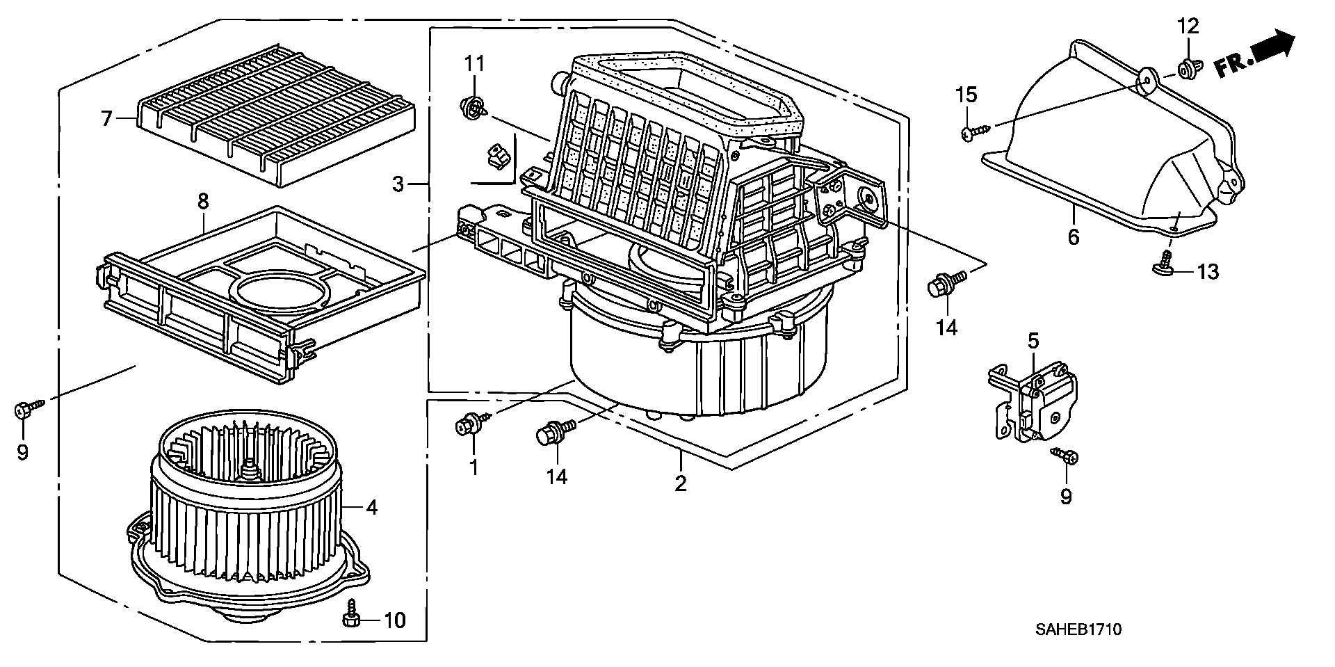 Honda 80291-SAA-E01 - Filtrs, Salona telpas gaiss ps1.lv