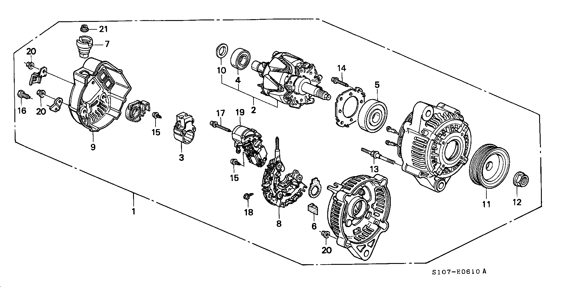 Honda 31100-P3F-E51 - Ģenerators ps1.lv