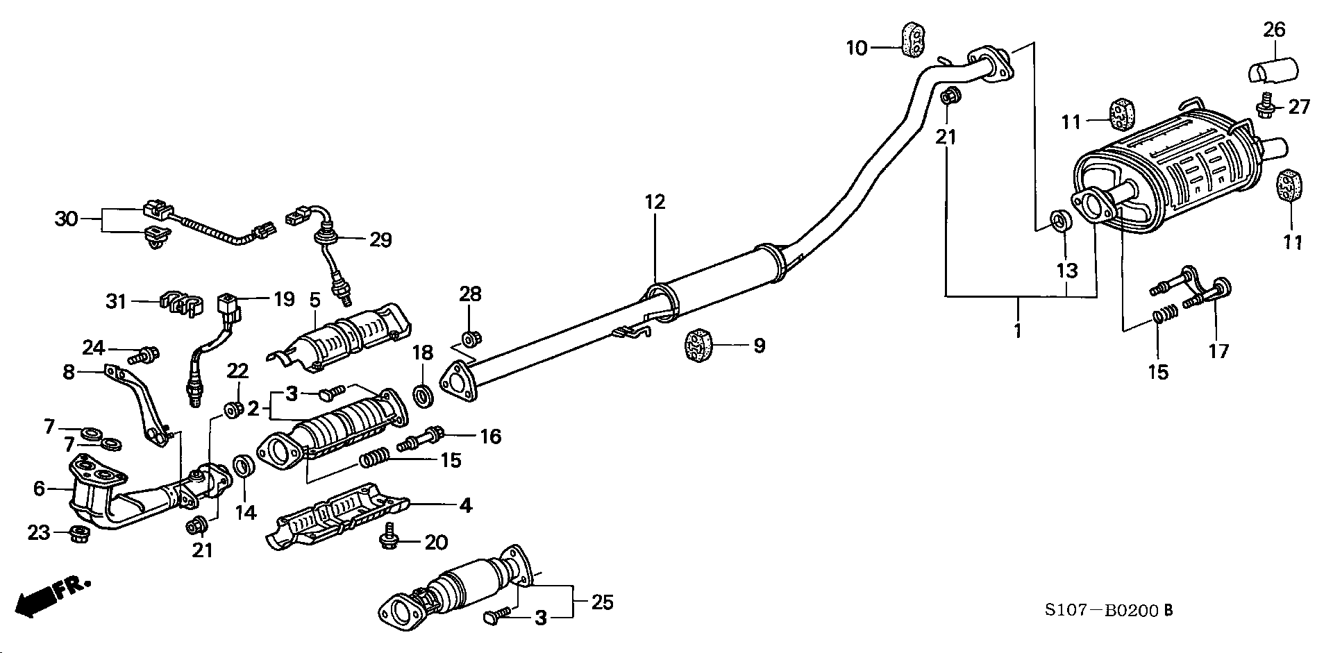 ACURA 36532-P3F-A01 - Lambda zonde ps1.lv