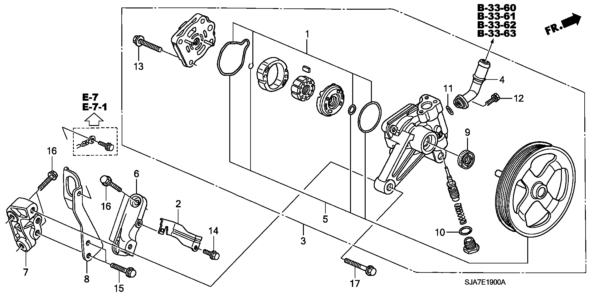 Honda 91343RJA005 - Blīve, Ieplūdes kolektors ps1.lv