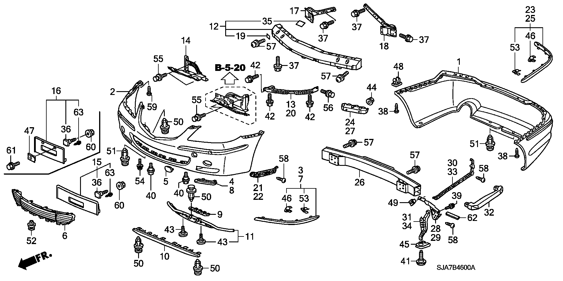 Honda 91512-SX0-003 - Šķeltkniede ps1.lv