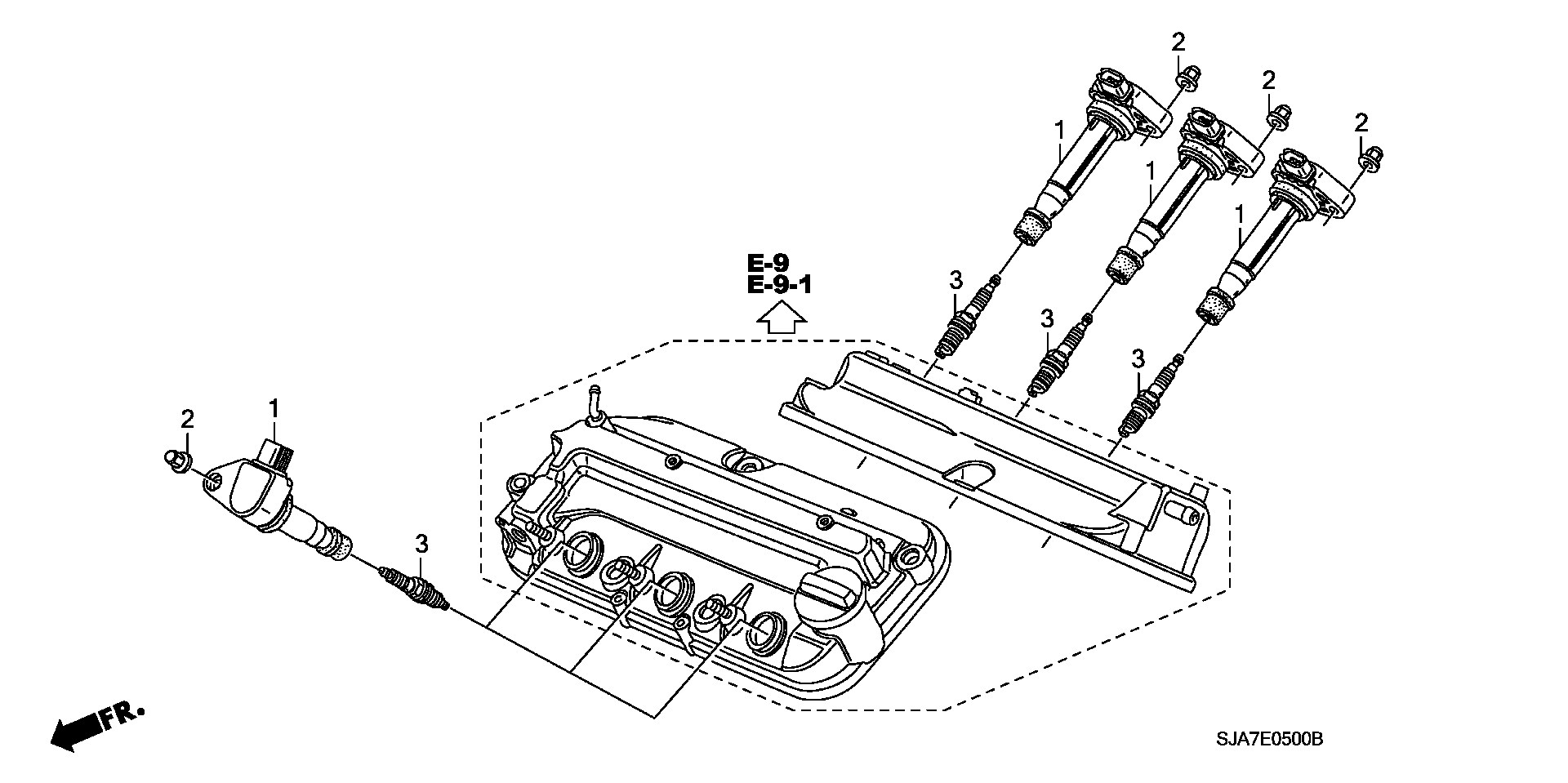 HONDA (GAC) 30520RCAA02 - Aizdedzes spole ps1.lv