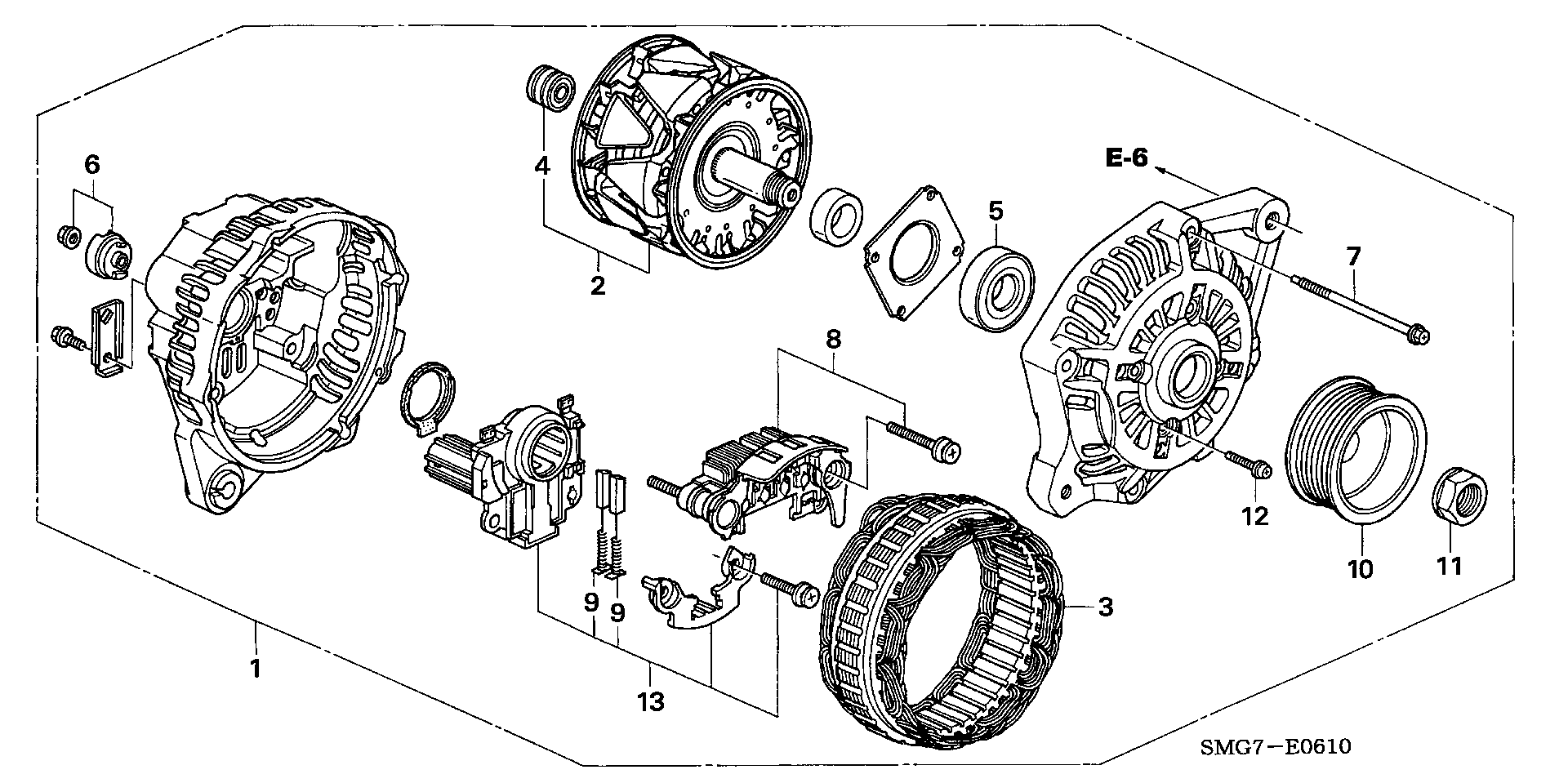 Honda 31100-RSH-004 - Ģenerators ps1.lv