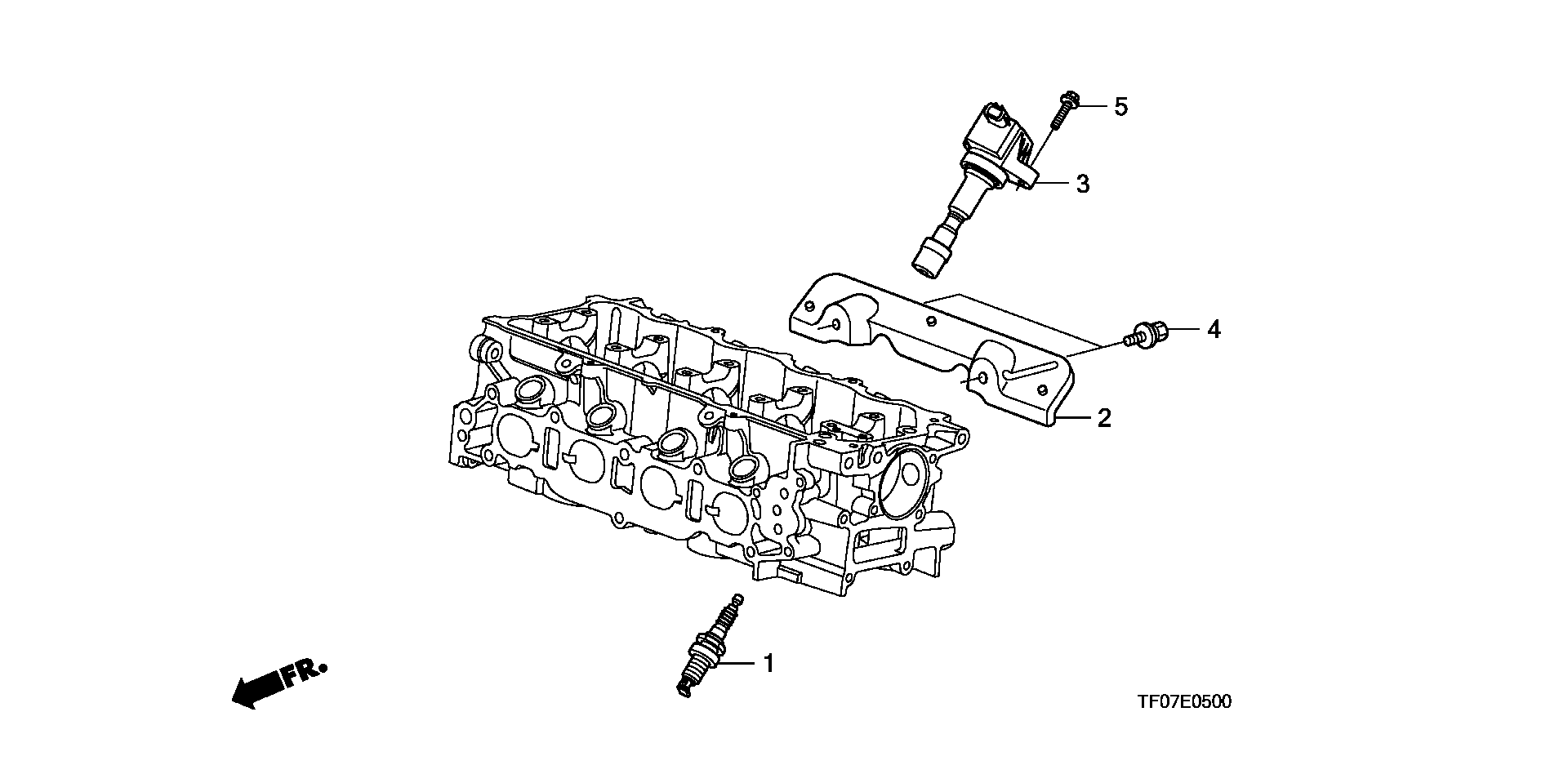 Honda 12290-RB0-J01 - Aizdedzes svece ps1.lv