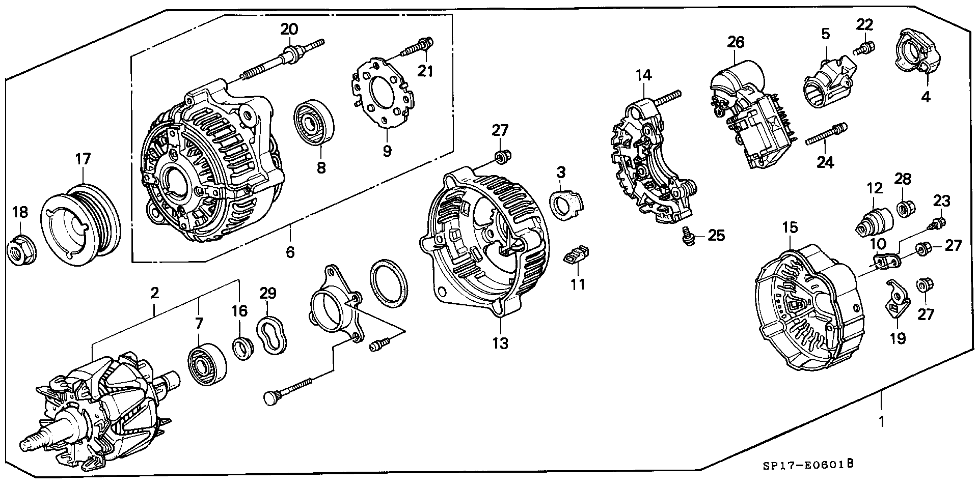 Honda 31100PY3013 - Ģenerators ps1.lv