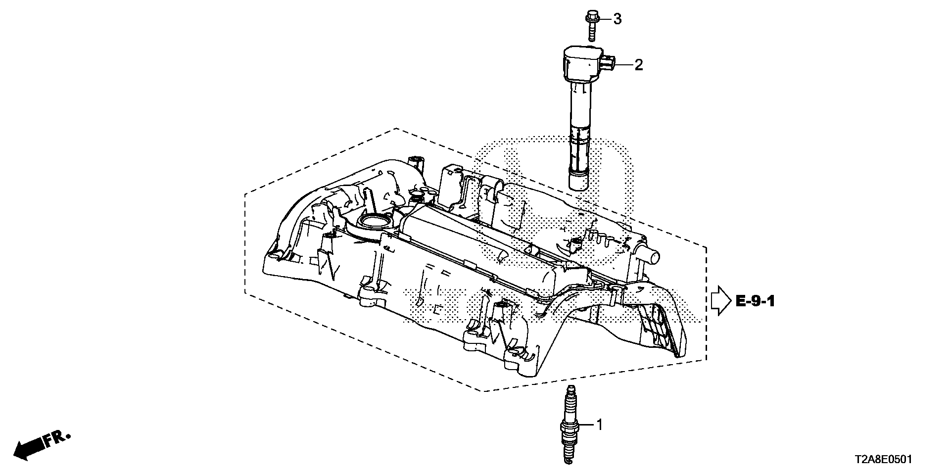 Honda 12290-5A2-A01 - Aizdedzes svece ps1.lv