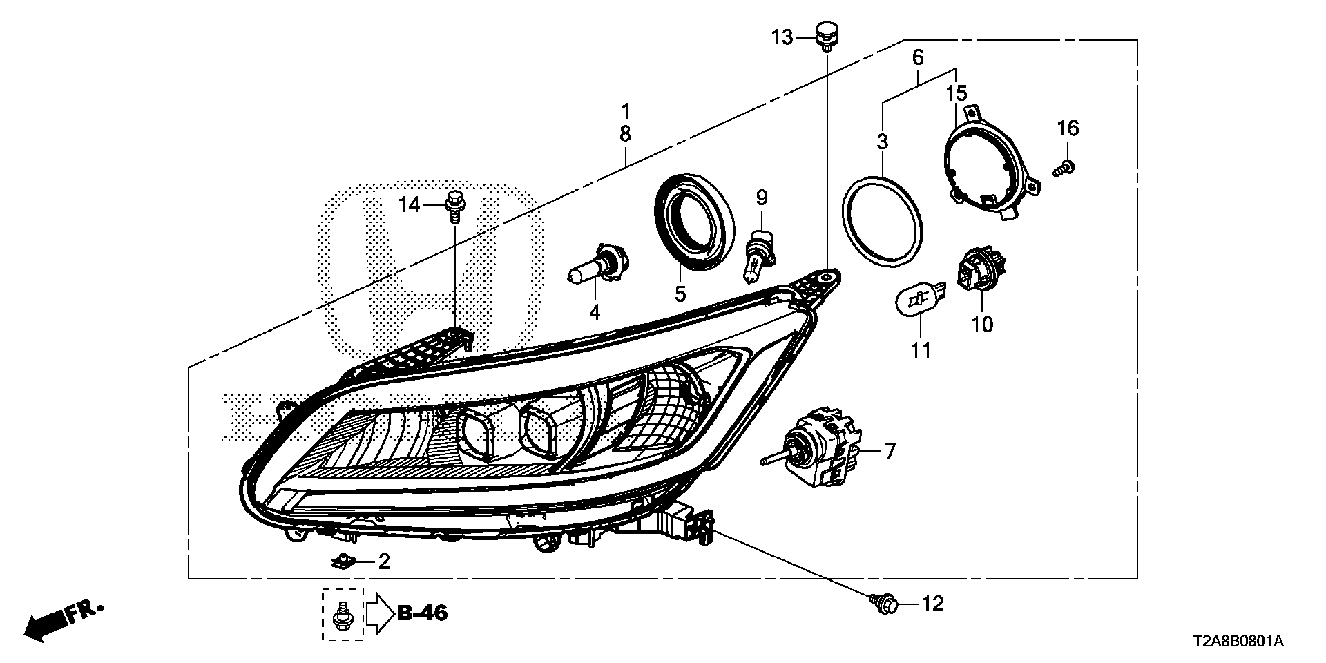 Honda 33115-TA0-A01 - Kvēlspuldze, Miglas lukturis ps1.lv