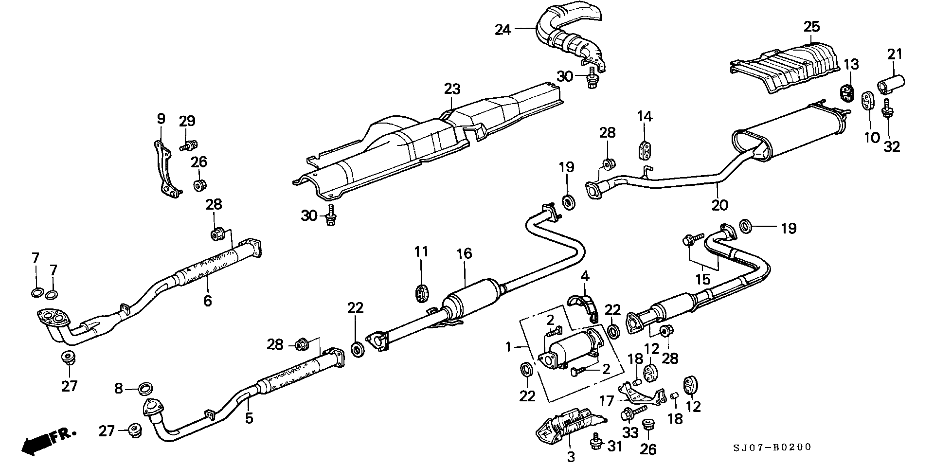 Honda 18303689000 - Blīvgredzens, Izplūdes caurule ps1.lv