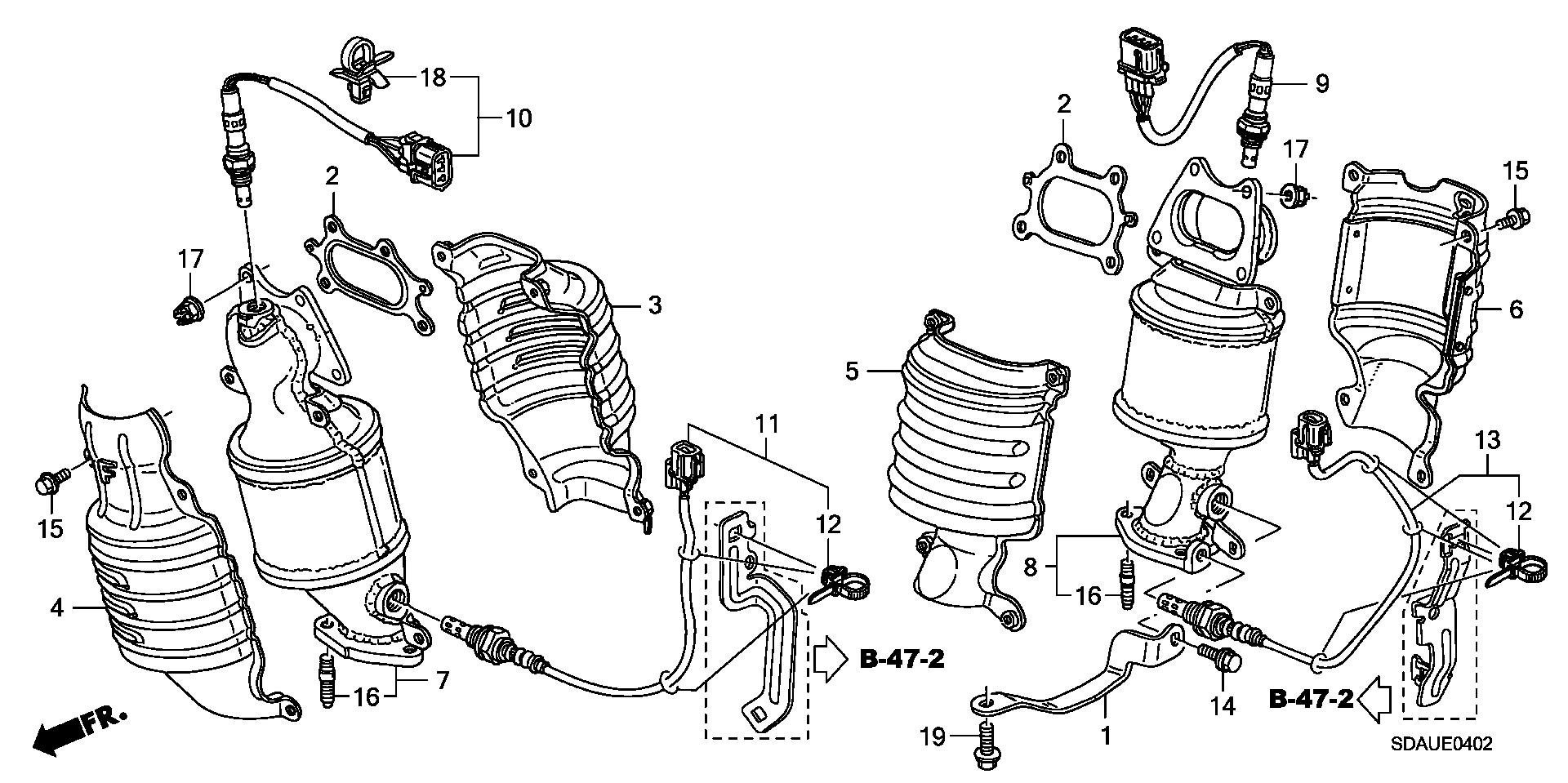 Honda 36542-RKB-004 - Lambda zonde ps1.lv