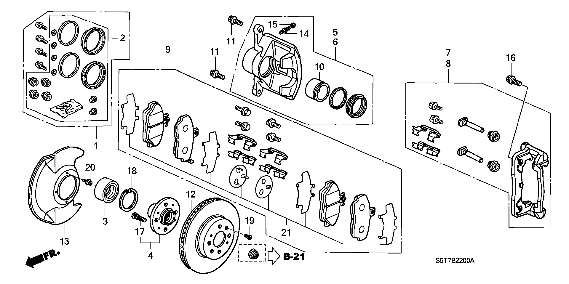 Honda 45251-S30-000 - Bremžu diski ps1.lv