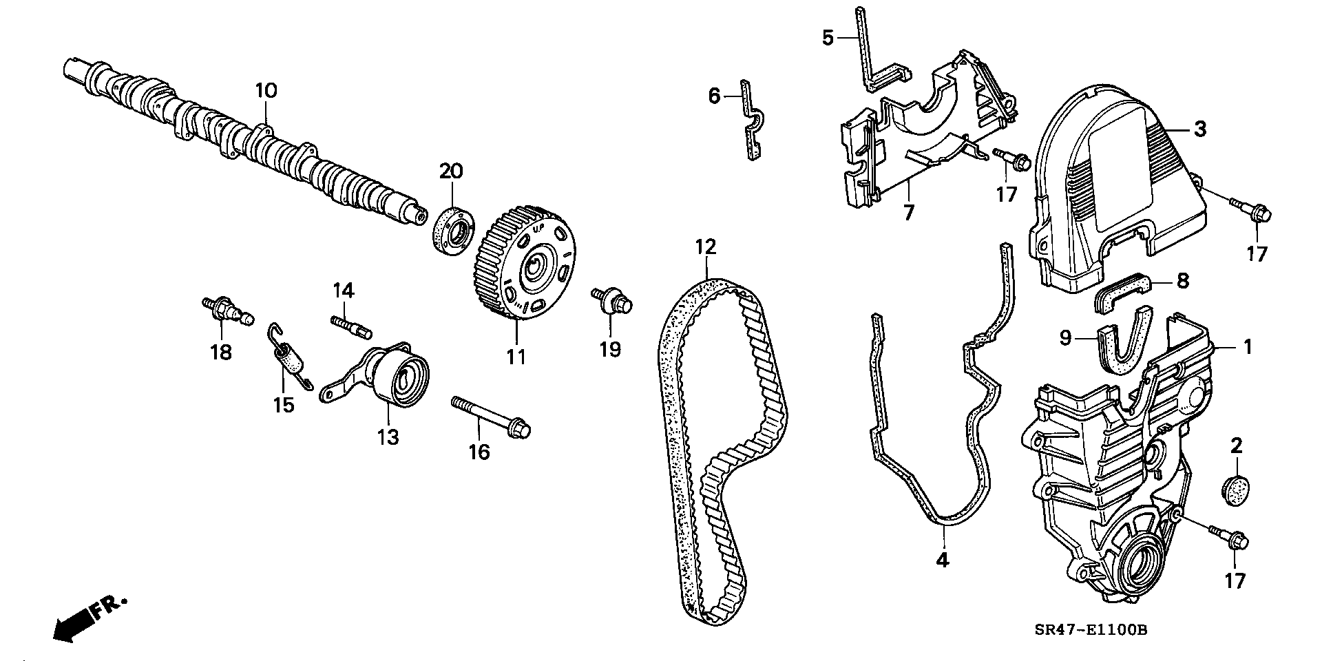 Honda 14 400 P08 004 - Zobsiksna ps1.lv