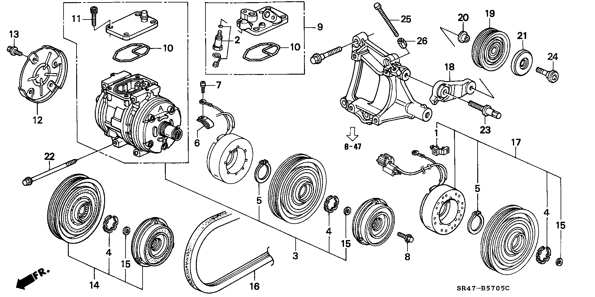 Hyundai 38920PR3003 - Ķīļrievu siksna ps1.lv