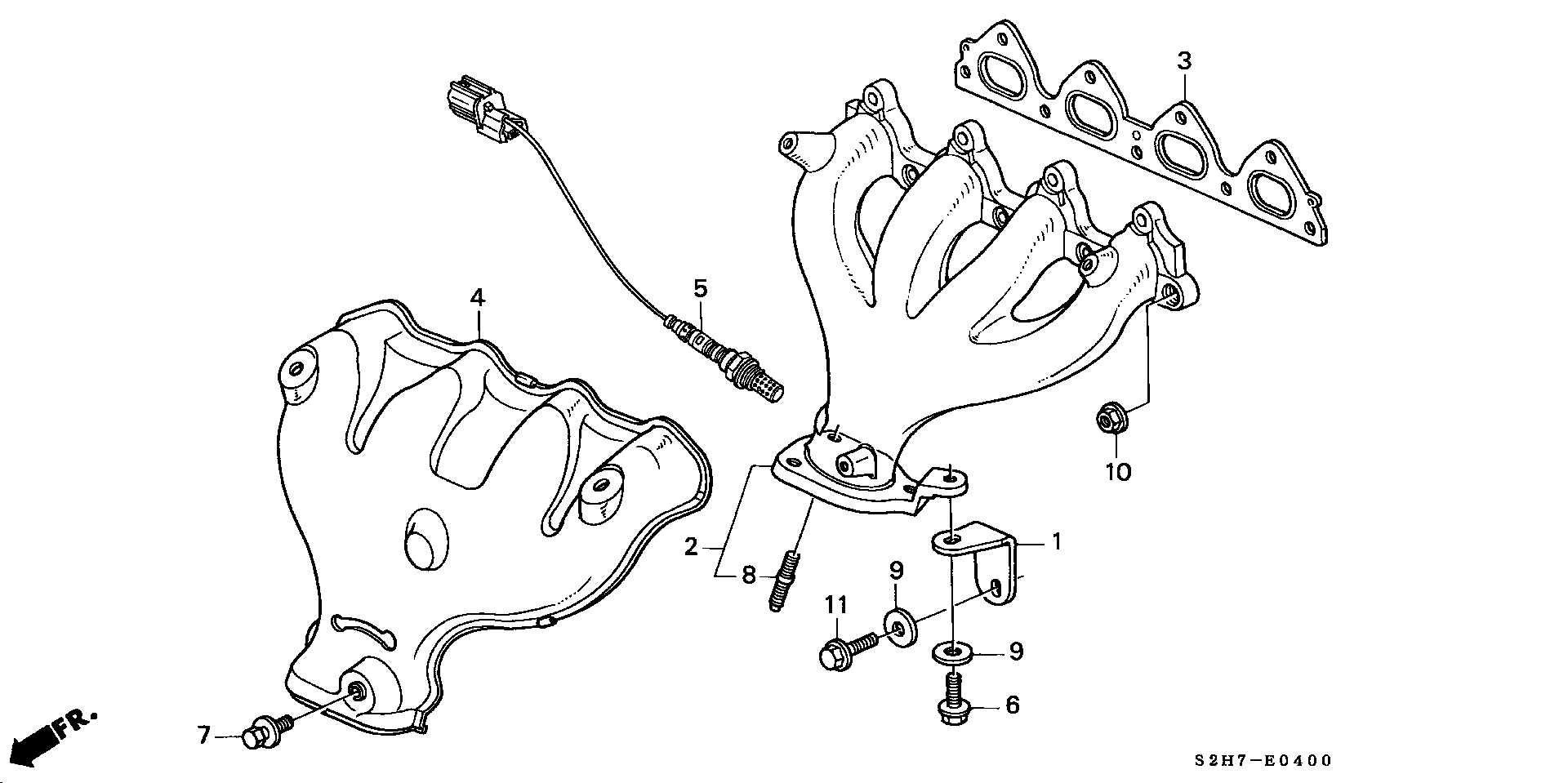 Honda 36531P2EG01 - Lambda zonde ps1.lv