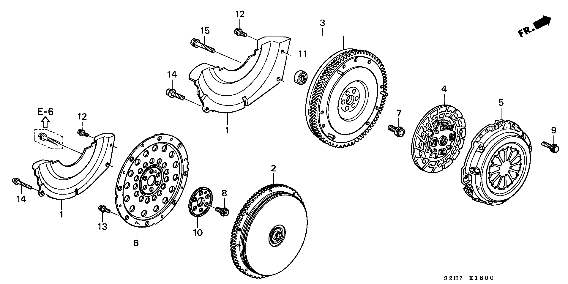 Honda 22200-PLL-005 - Sajūga disks ps1.lv