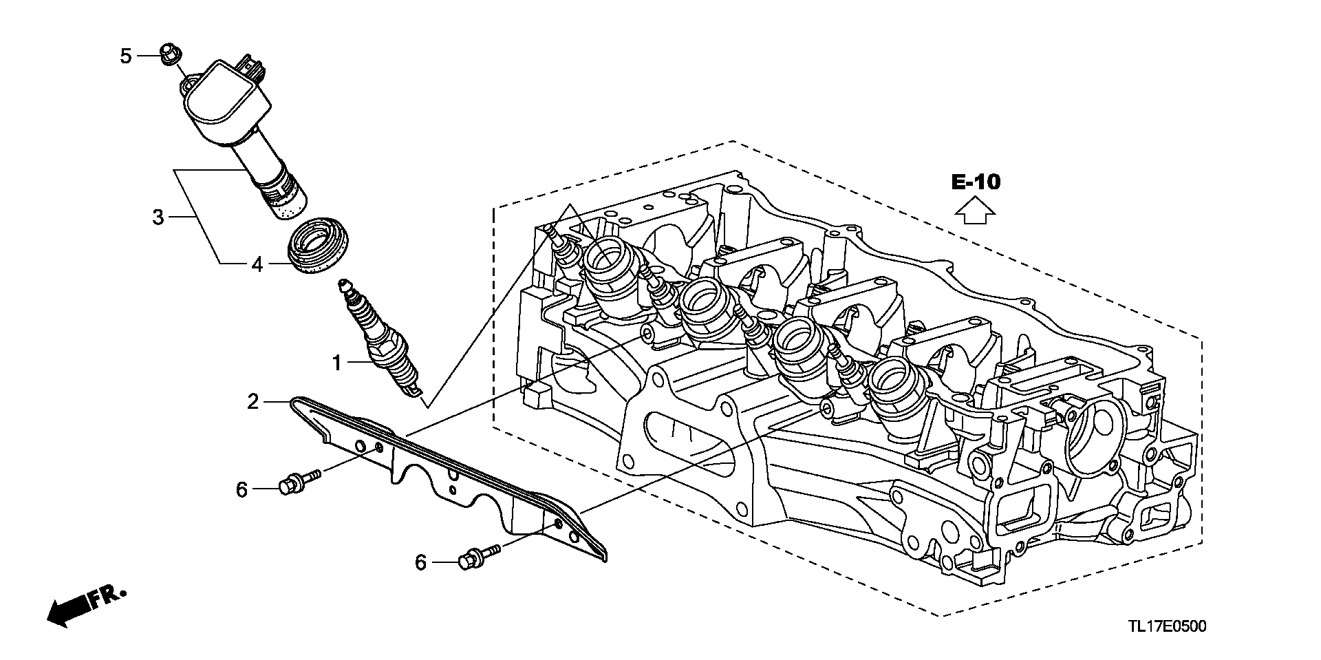 Honda 12290-R60-U01 - Aizdedzes svece ps1.lv