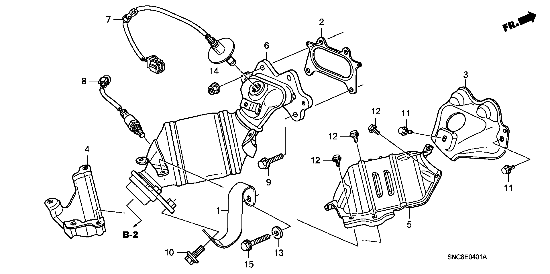 ACURA 36531RMXA01 - Lambda zonde ps1.lv