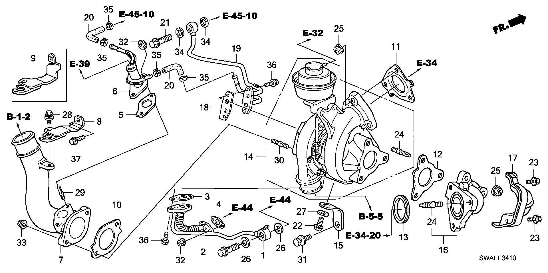 Honda 18900R06E01* - Kompresors, Turbopūte ps1.lv