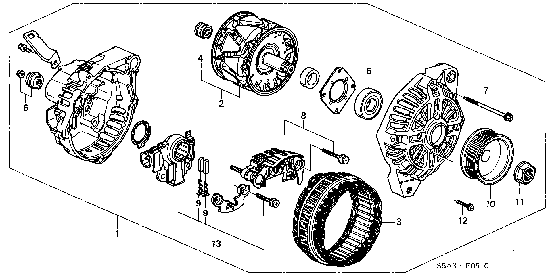 Honda 31 100-PLM-A01 - Ģenerators ps1.lv