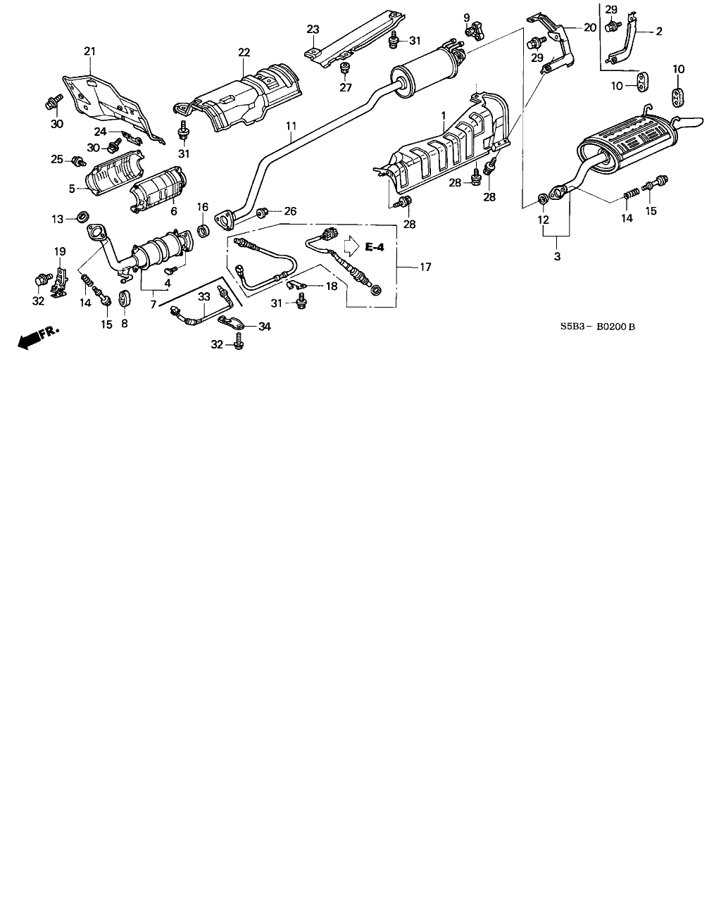 Honda 18215-S84-A30 - Bukse, Stabilizators ps1.lv