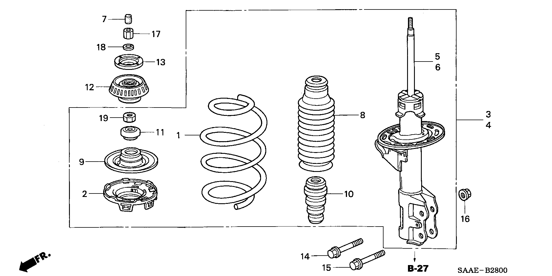 TOYOTA 51726SAA003 - BEARING, DAMPER MOUNTING ps1.lv