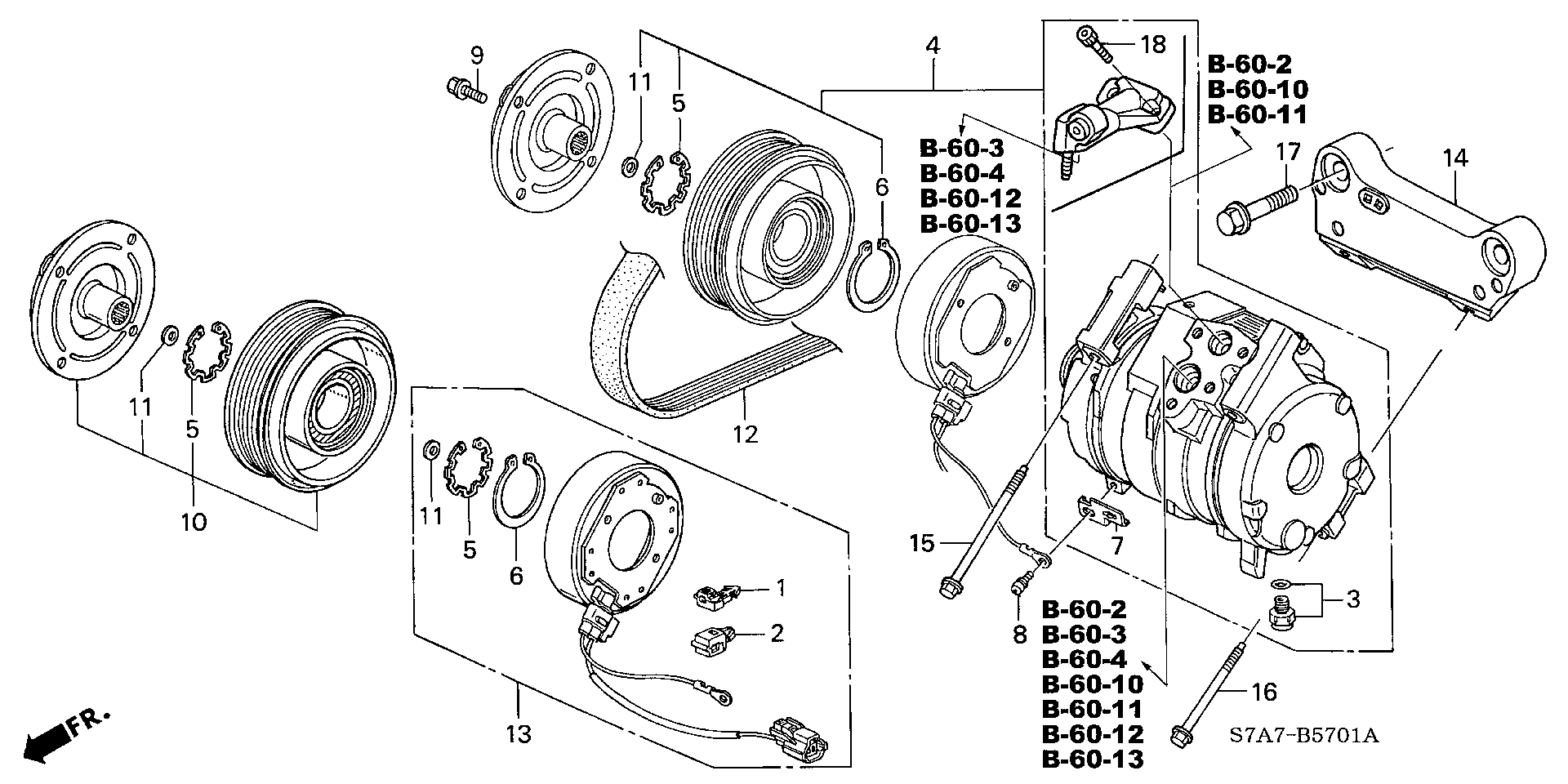 Honda 38920-PNA-004 - Ķīļrievu siksna ps1.lv