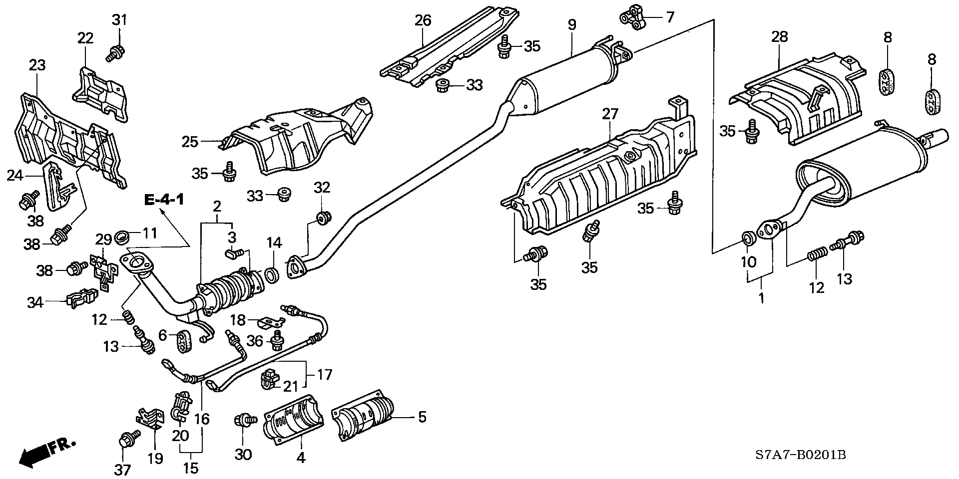 Honda 36532PNEG01 - Lambda zonde ps1.lv